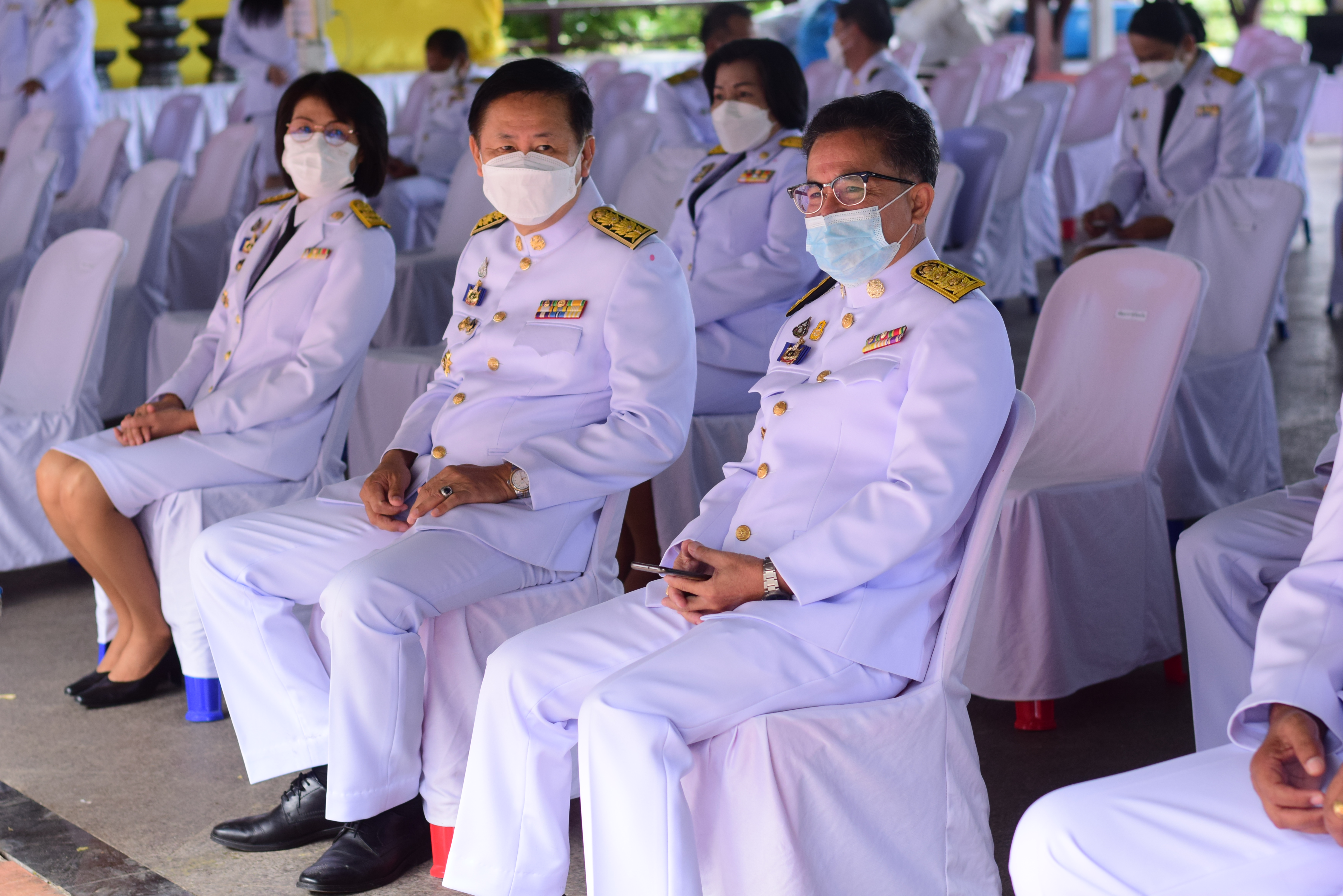 @ที่นี่เมืองน่าน@ พช.น่าน ร่วมงานถวายผ้าพระกฐินพระราชทาน กรมการพัฒนาชุมชน ประจำปี พ.ศ. 2564 ณ วัดธรรมามูลวรวิหาร อ.เมืองชัยนาท จังหวัดชัยนาท