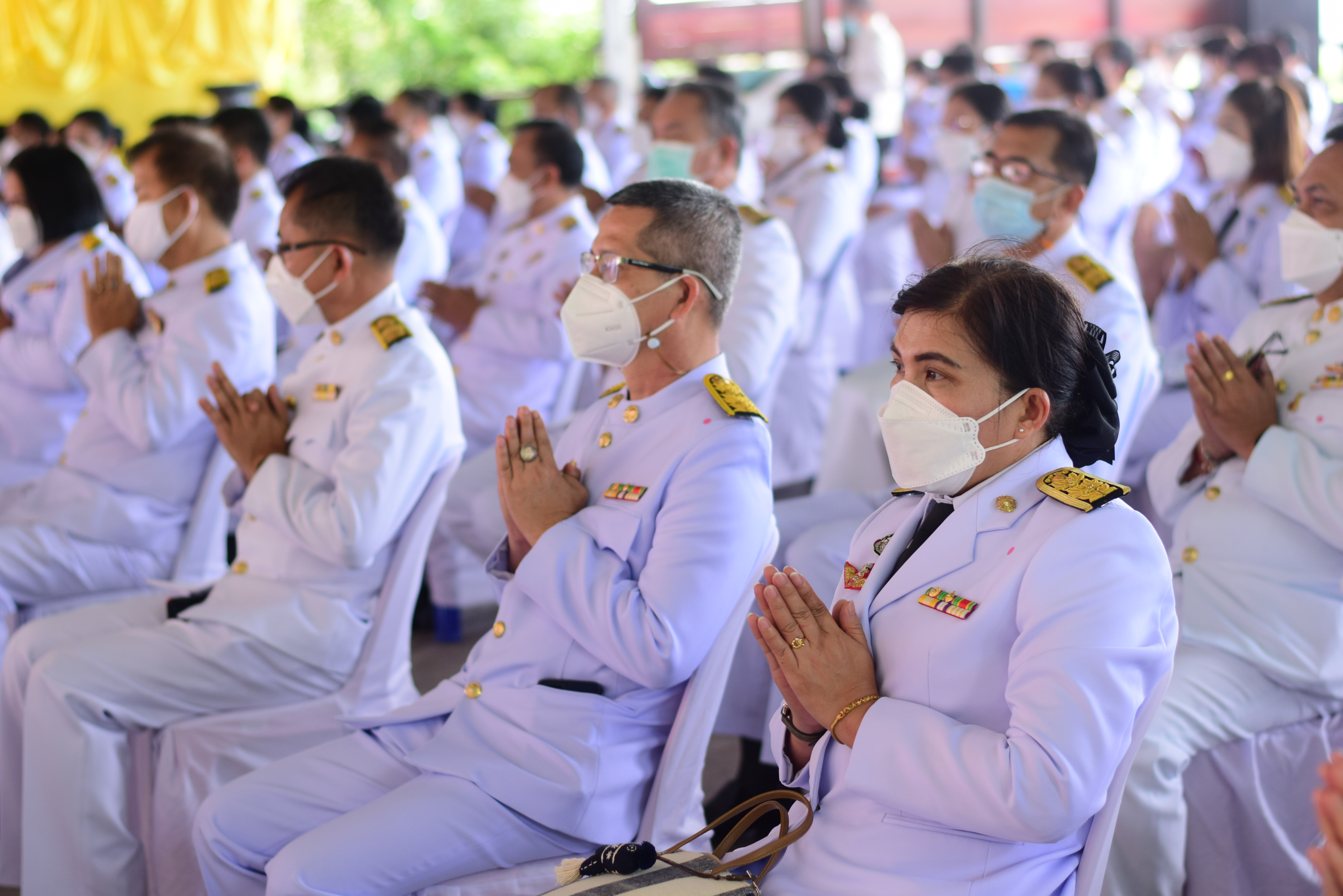 @ที่นี่เมืองน่าน@ พช.น่าน ร่วมงานถวายผ้าพระกฐินพระราชทาน กรมการพัฒนาชุมชน ประจำปี พ.ศ. 2564 ณ วัดธรรมามูลวรวิหาร อ.เมืองชัยนาท จังหวัดชัยนาท