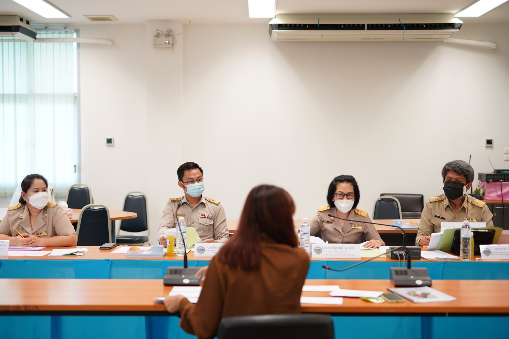 @ที่นี่เมืองน่าน@ พช.น่าน ดำเนินการสอบภาคความเหมาะสมเฉพาะตำแหน่ง (สอบสัมภาษณ์) ตำแหน่งนักการตลาดรุ่นใหม่ ประจำปีงบประมาณ พ.ศ.2565