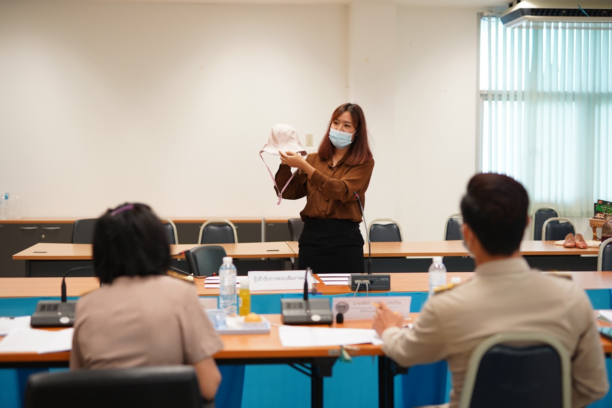 @ที่นี่เมืองน่าน@ พช.น่าน ดำเนินการสอบภาคความเหมาะสมเฉพาะตำแหน่ง (สอบสัมภาษณ์) ตำแหน่งนักการตลาดรุ่นใหม่ ประจำปีงบประมาณ พ.ศ.2565