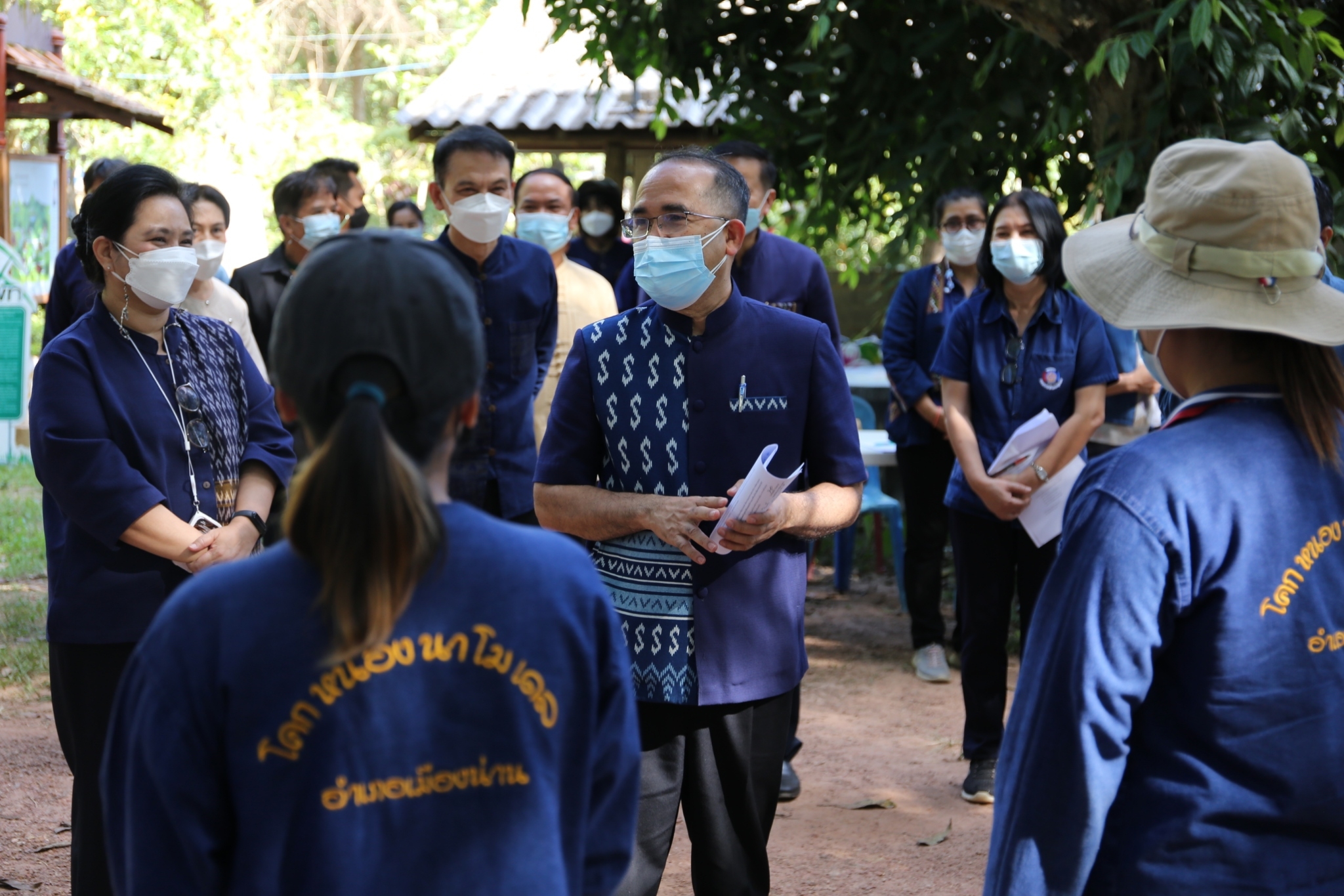 @ที่นี่เมืองน่าน@ พช.น่าน ต้อนรับอธิบดีกรมการพัฒนาชุมชน ลงพื้นที่ตรวจราชการในพื้นที่จังหวัดน่าน