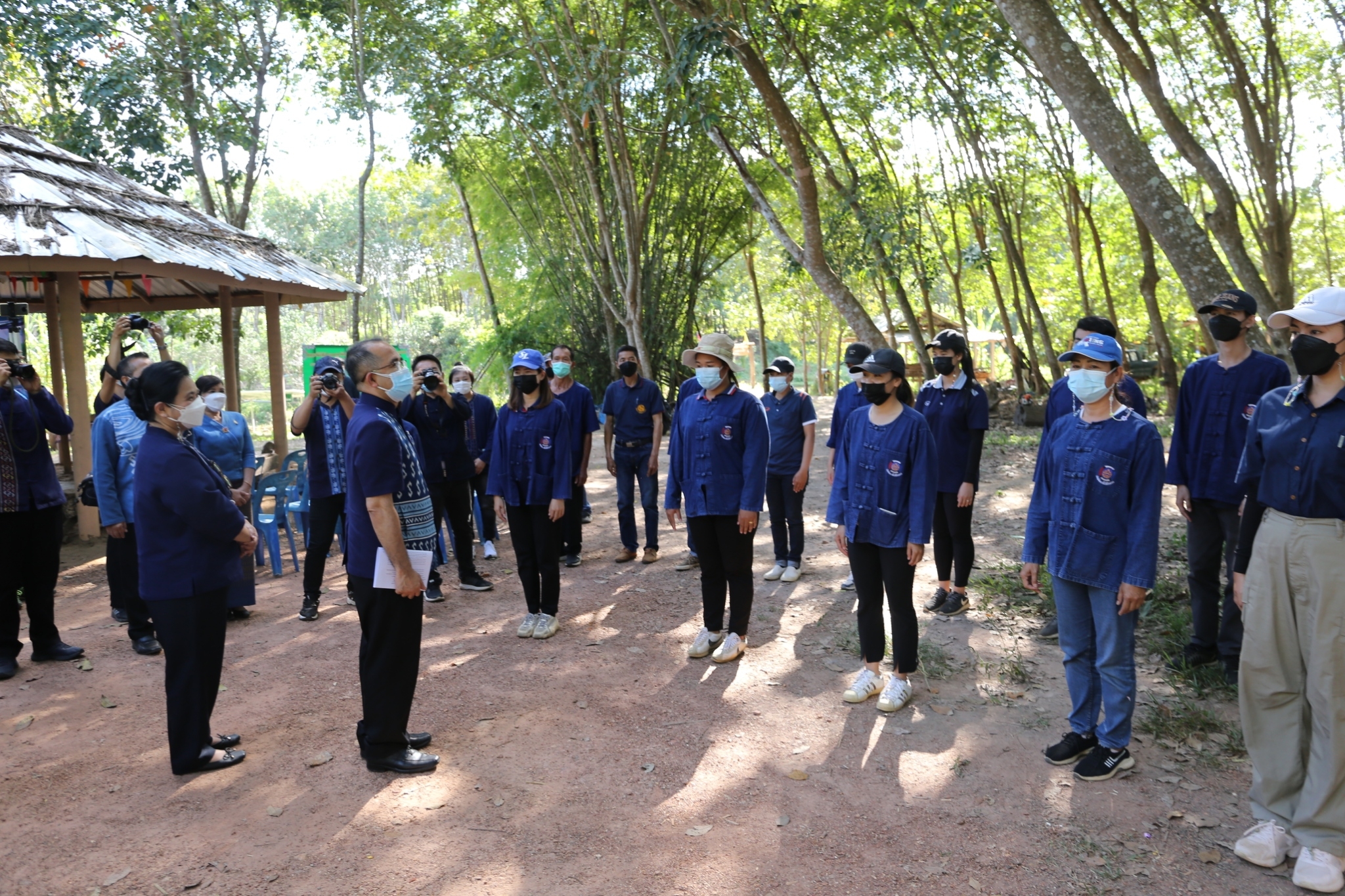 @ที่นี่เมืองน่าน@ พช.น่าน ต้อนรับอธิบดีกรมการพัฒนาชุมชน ลงพื้นที่ตรวจราชการในพื้นที่จังหวัดน่าน