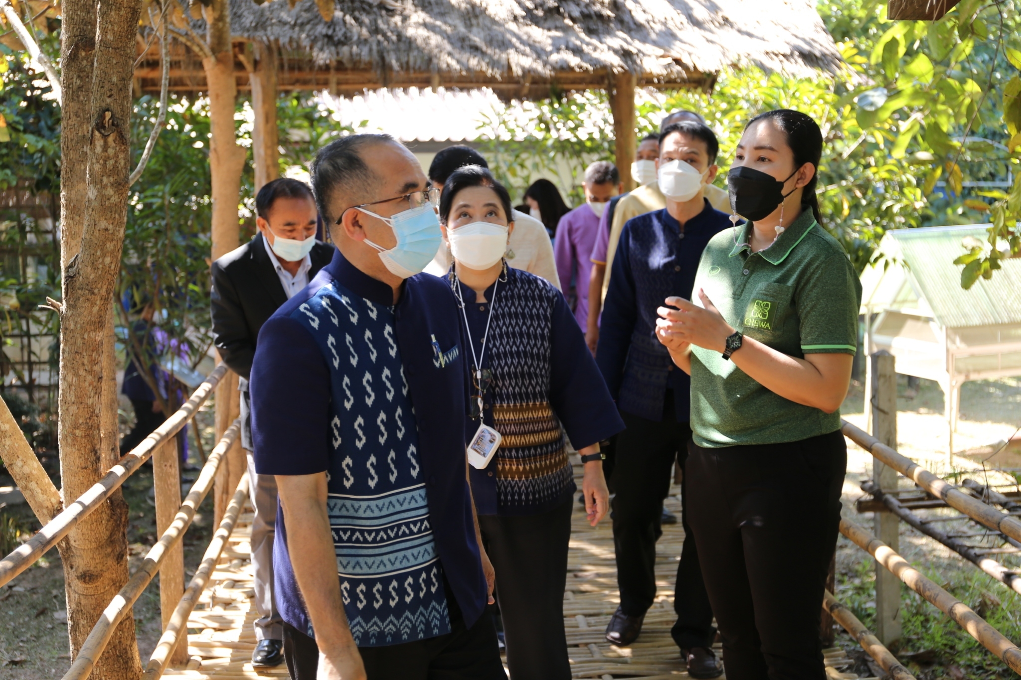 @ที่นี่เมืองน่าน@ พช.น่าน ต้อนรับอธิบดีกรมการพัฒนาชุมชน ลงพื้นที่ตรวจราชการในพื้นที่จังหวัดน่าน