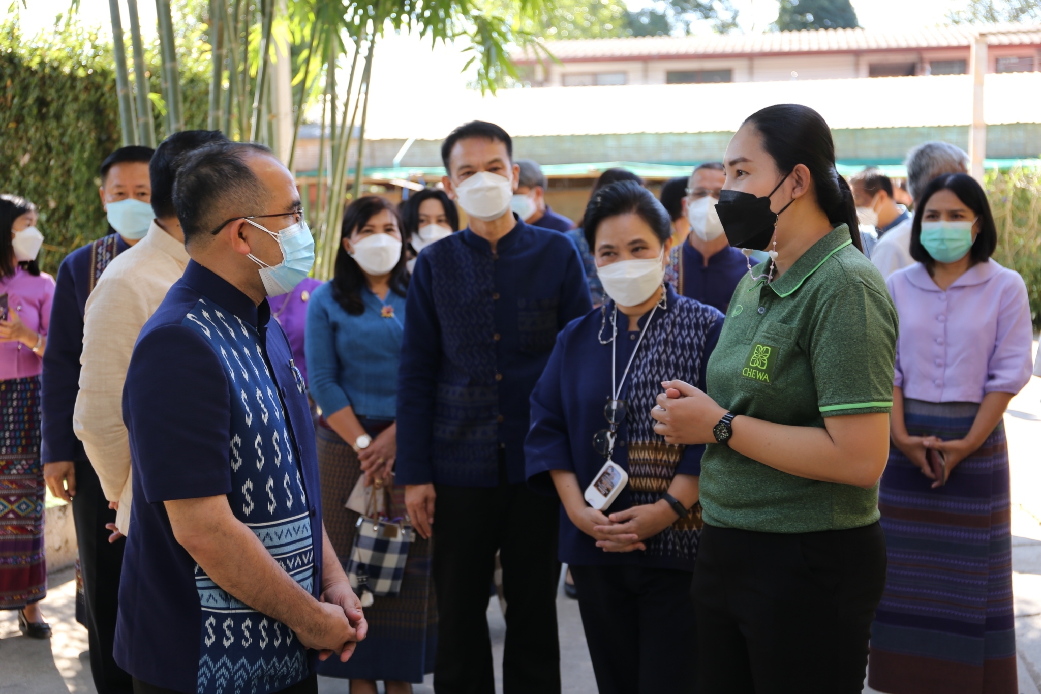 @ที่นี่เมืองน่าน@ พช.น่าน ต้อนรับอธิบดีกรมการพัฒนาชุมชน ลงพื้นที่ตรวจราชการในพื้นที่จังหวัดน่าน
