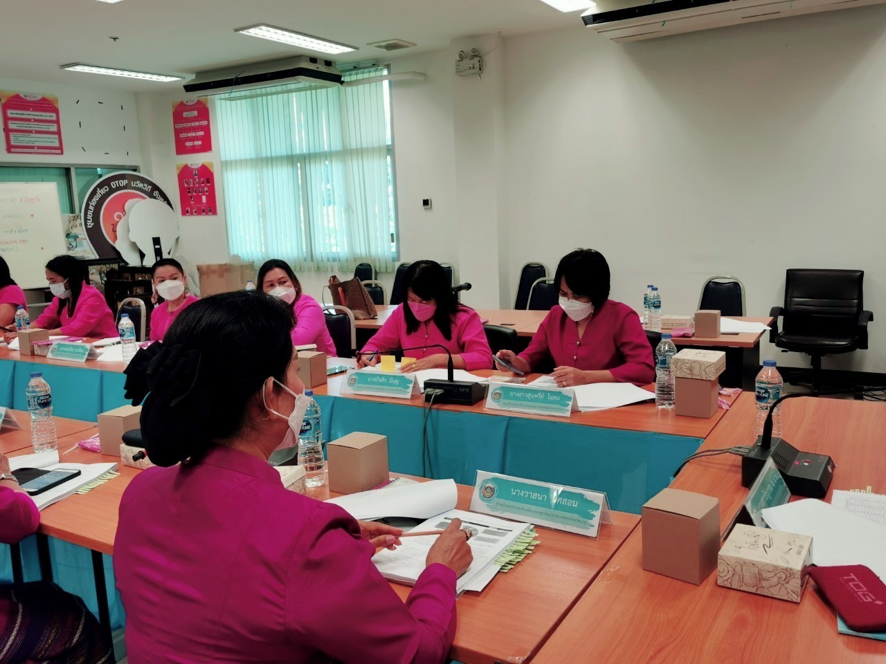 @ที่นี่เมืองน่าน@ พช.น่าน ประชุมคณะทำงานขับเคลื่อนกองทุนพัฒนาบทบาทสตรีระดับจังหวัด จังหวัดน่าน ครั้งที่ 1/2565