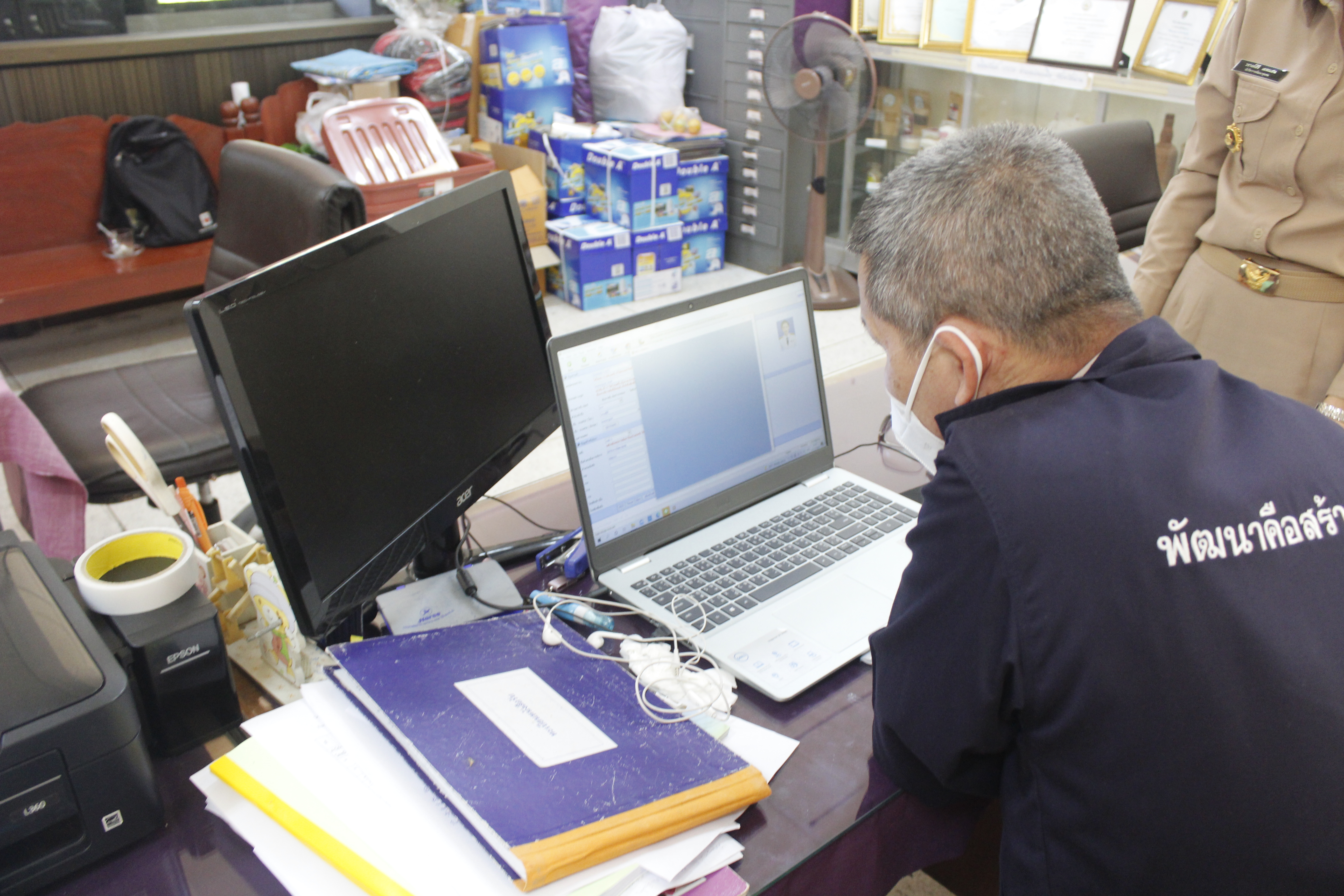 @ที่นี่เมืองน่าน@ พช.น่าน กลุ่มงานสารสนเทศ สพจ.น่าน ติดตามและสนับสนุนการดำเนินงานสารสนเทศการพัฒนาชุมชนอำเภอบ่อเกลือ จังหวัดน่าน