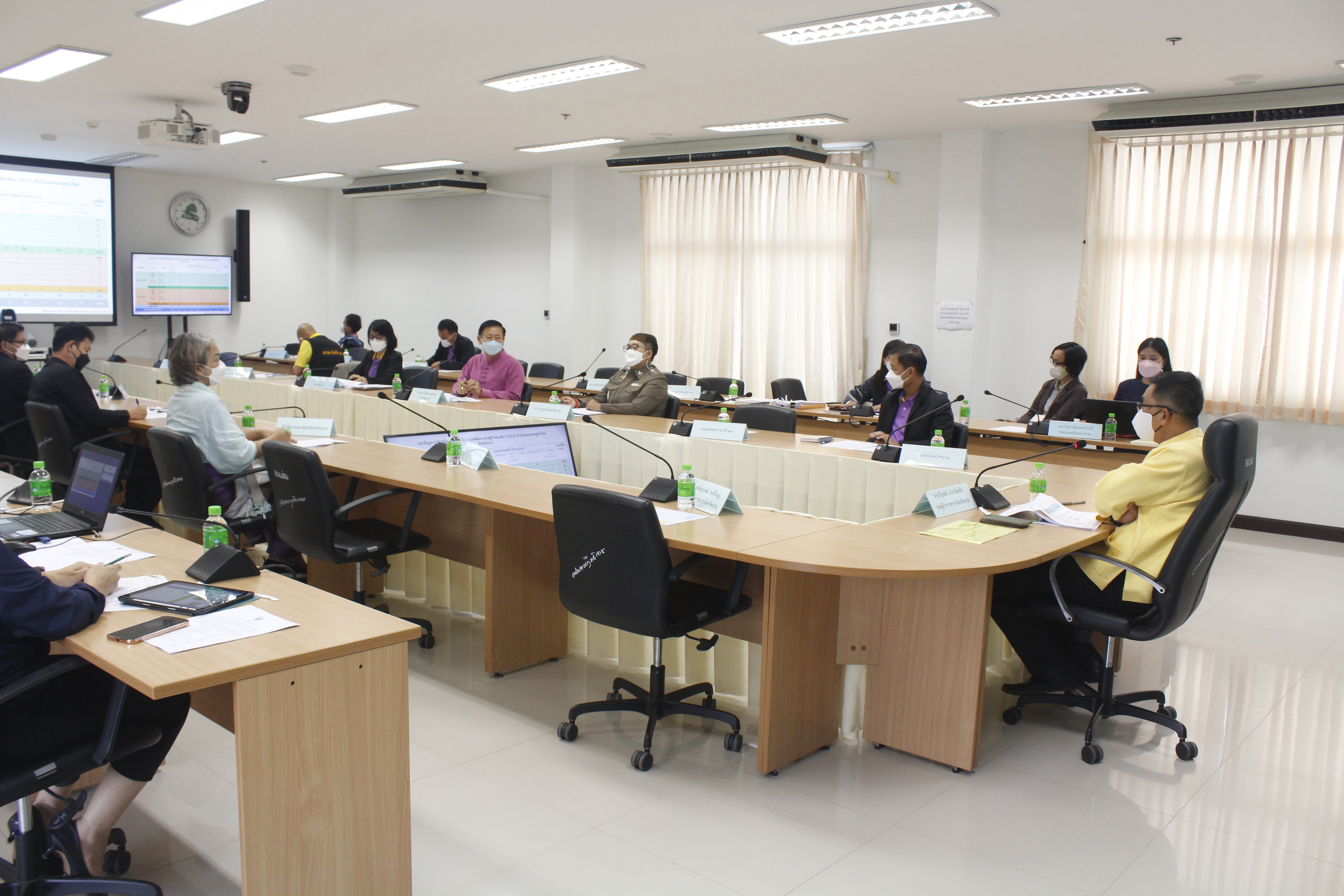 @ที่นี่เมืองน่าน@ พช.น่าน ร่วมประชุมคณะกรรมการขับเคลื่อนไทยไปด้วยกันระดับจังหวัดน่าน ครั้งที่ 1/2564