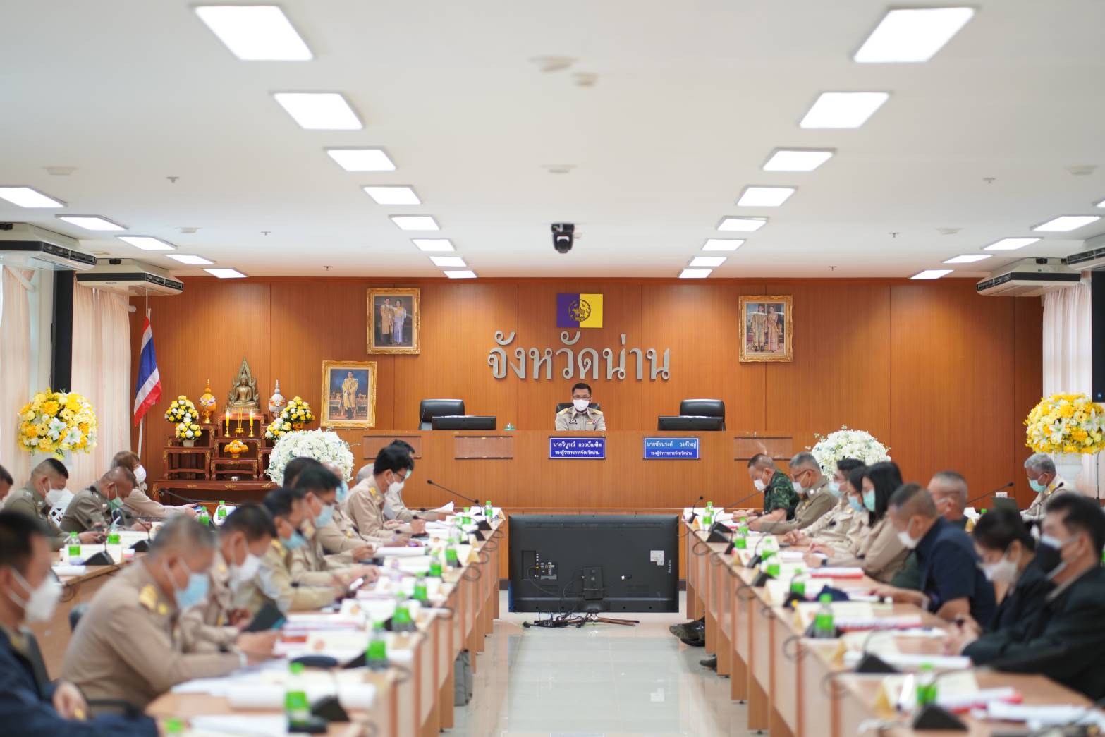 @ที่นี่เมืองน่าน@ รักษาราชการแทนผู้ว่าจังหวัดน่านเชิญชวนอุดหนุนกระเช้าของขวัญปีใหม่ OTOP น่าน เป็นของฝากของขวัญแทนใจในช่วงเทศกาลแห่งความสุข ปีใหม่ 2565