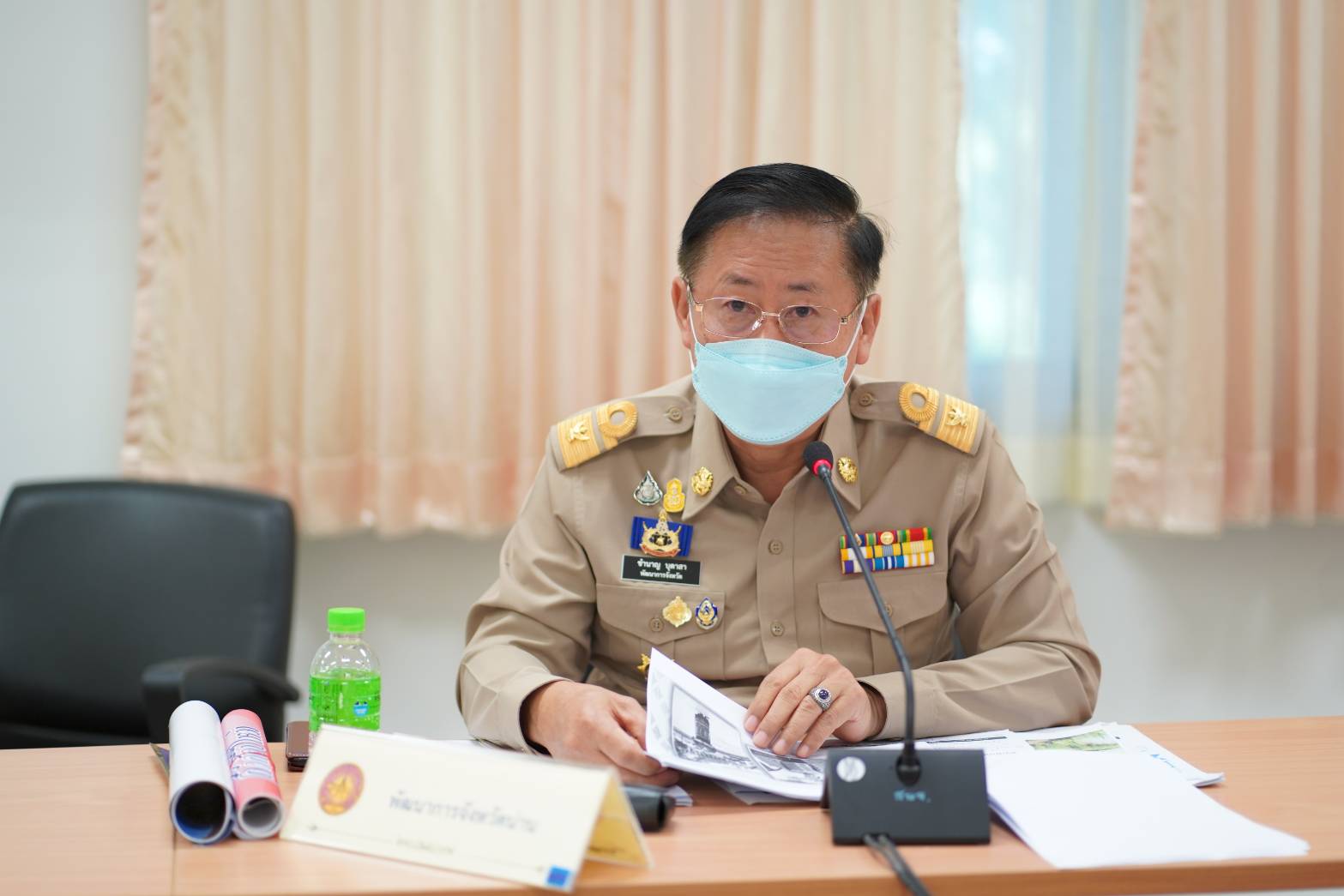 @ที่นี่เมืองน่าน@ รักษาราชการแทนผู้ว่าจังหวัดน่านเชิญชวนอุดหนุนกระเช้าของขวัญปีใหม่ OTOP น่าน เป็นของฝากของขวัญแทนใจในช่วงเทศกาลแห่งความสุข ปีใหม่ 2565