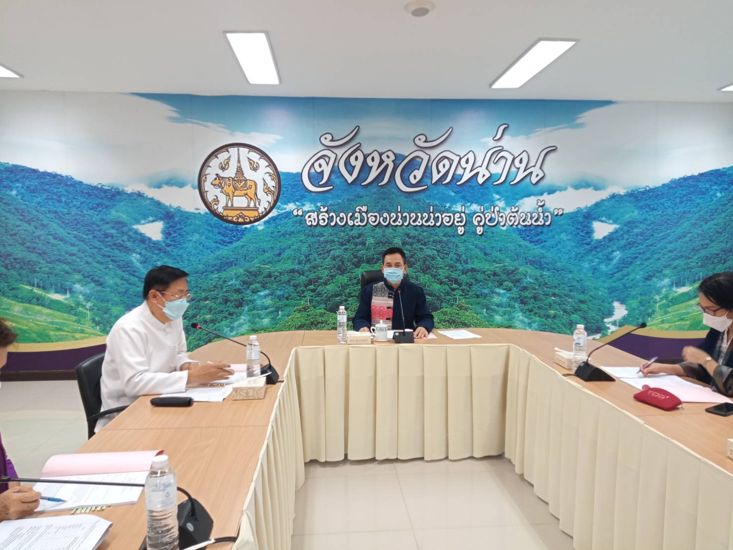 @ที่นี่เมืองน่าน@ พช.น่าน ประชุมคณะกรรมการบริหารกองทุนพัฒนาเด็กชนบทจังหวัดน่าน ในพระราชูปถัมภ์สมเด็จพระเทพรัตนราชสุดาฯ สยามบรมราชกุมารี ครั้งที่ 2/2565