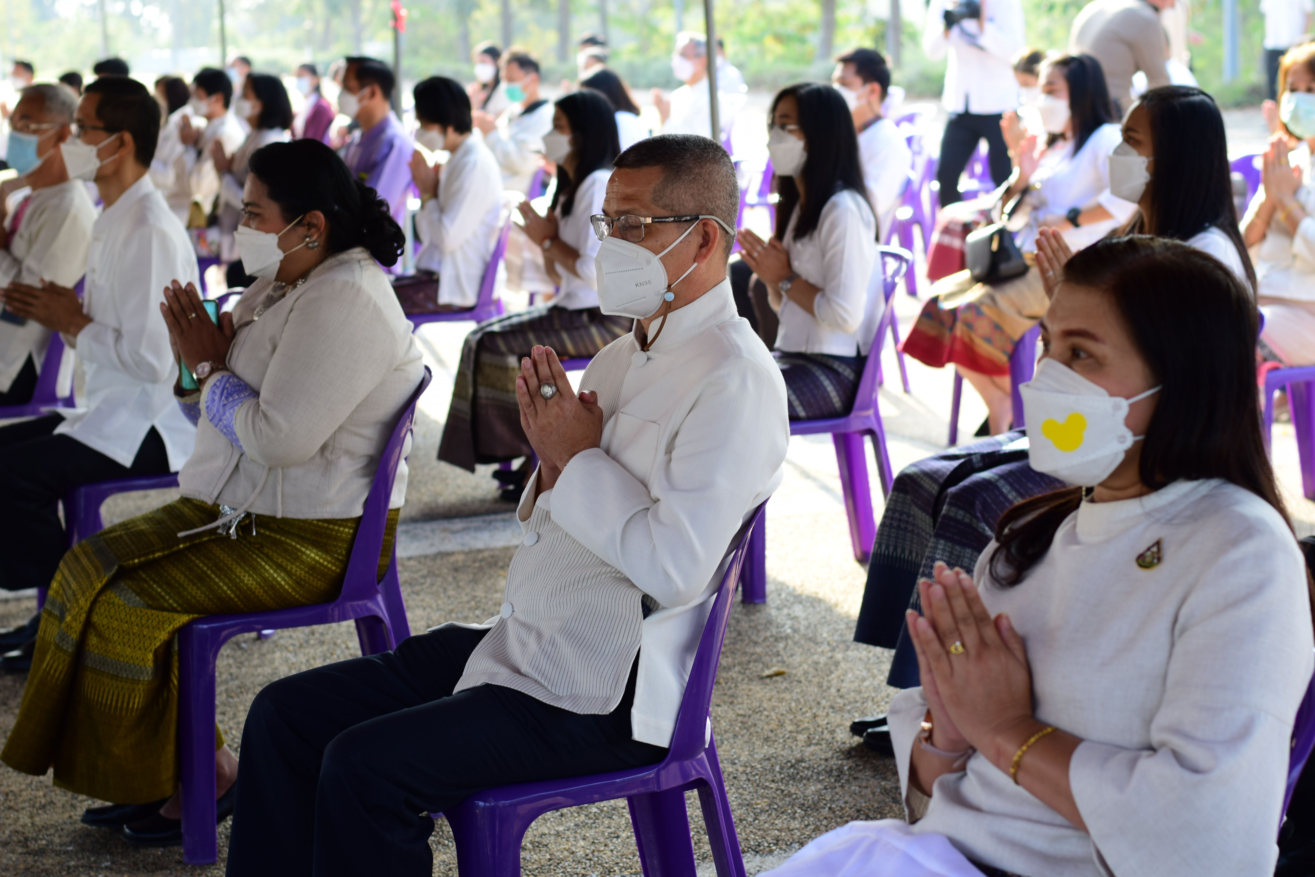 @ที่นี่เมืองน่าน@ พช.น่าน ร่วมพิธีทำบุญอาคารศาลากลางจังหวัดน่าน เพื่อความเป็นสิริมงคลและความเจริญรุ่งเรืองของข้าราชการ
