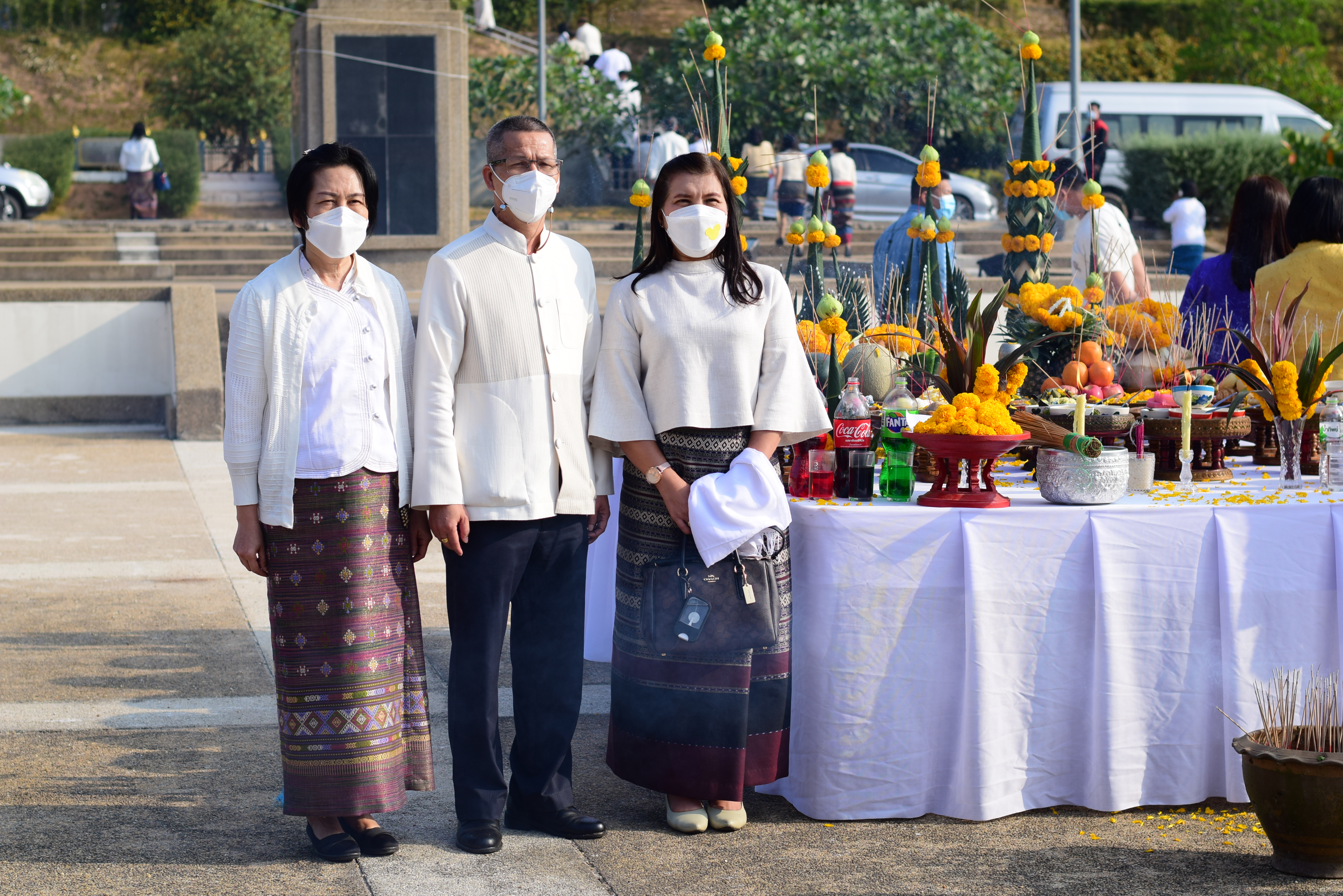 @ที่นี่เมืองน่าน@ พช.น่าน ร่วมพิธีทำบุญอาคารศาลากลางจังหวัดน่าน เพื่อความเป็นสิริมงคลและความเจริญรุ่งเรืองของข้าราชการ