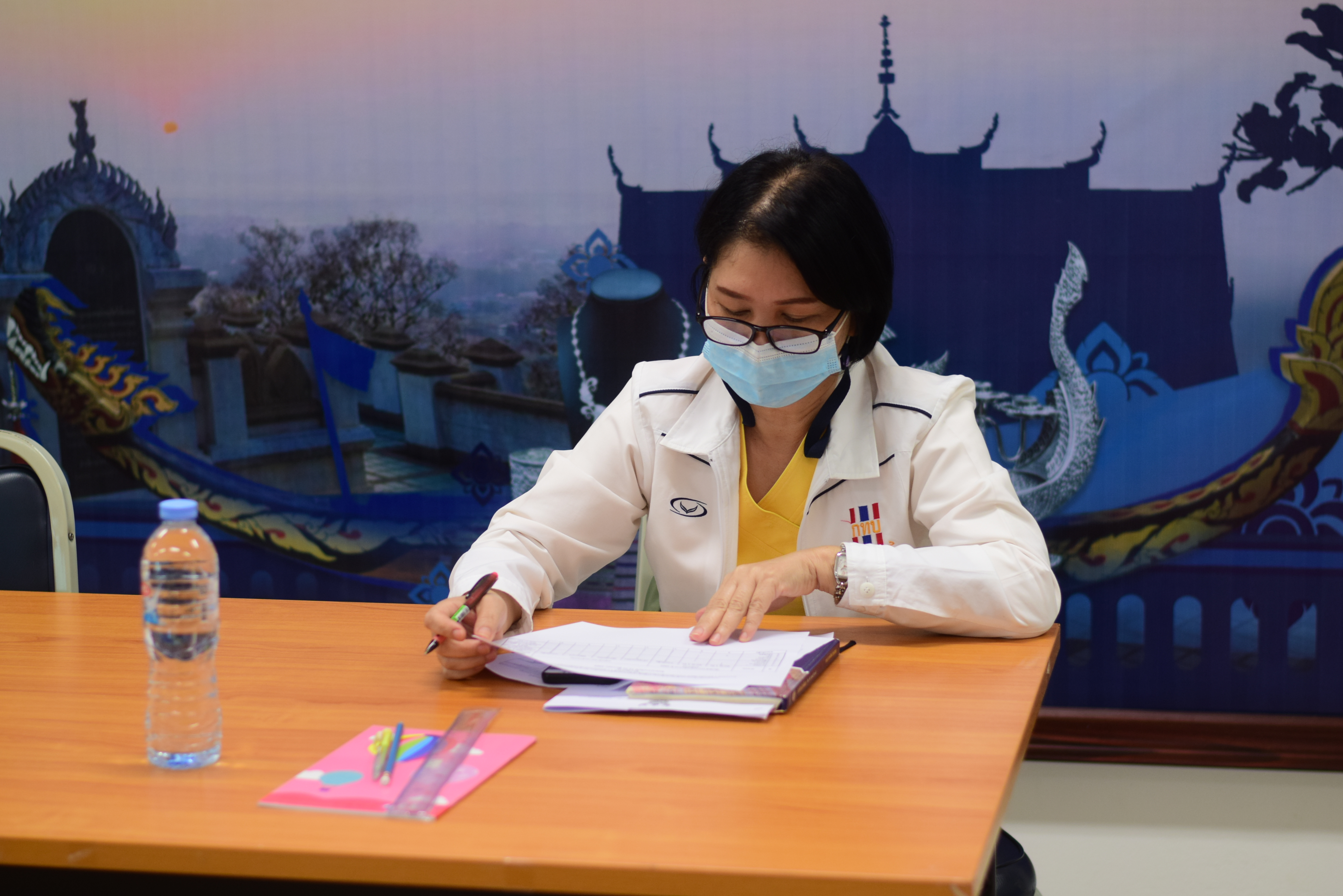 @ที่นี่เมืองน่าน@ พช.น่าน ร่วมอบรมโครงการพัฒนาหมู่บ้านเศรษฐกิจพอเพียง ประจำปีงบประมาณ พ.ศ. 2565 ผ่านระบบ Zoom Meeting