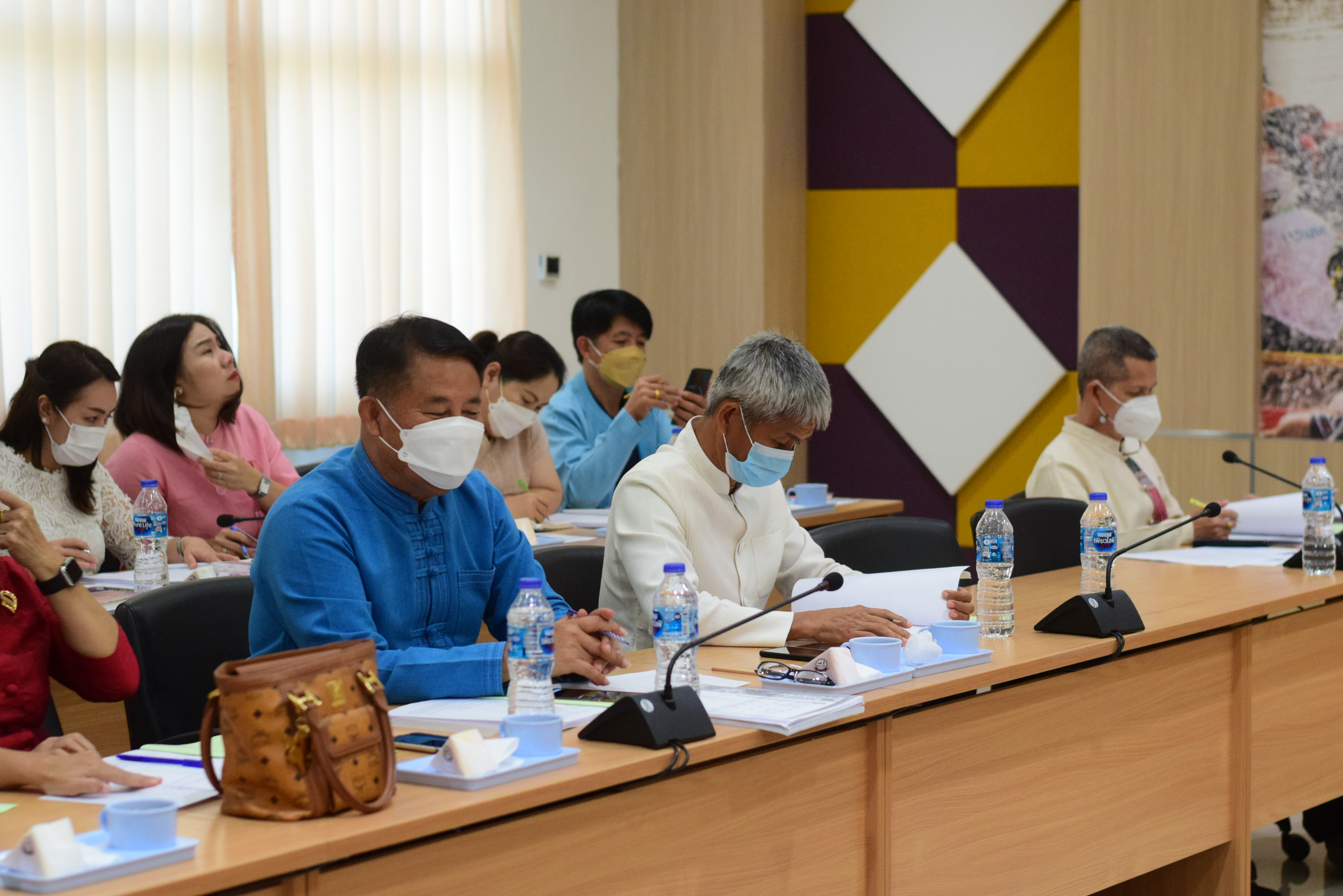 @ที่นี่เมืองน่าน@ พช.น่าน ประชุมพัฒนาการอำเภอ ผู้อำนวยการกลุ่มงาน และนักวิชาการพัฒนาชุมชนจังหวัด ครั้งที่ 10/2564