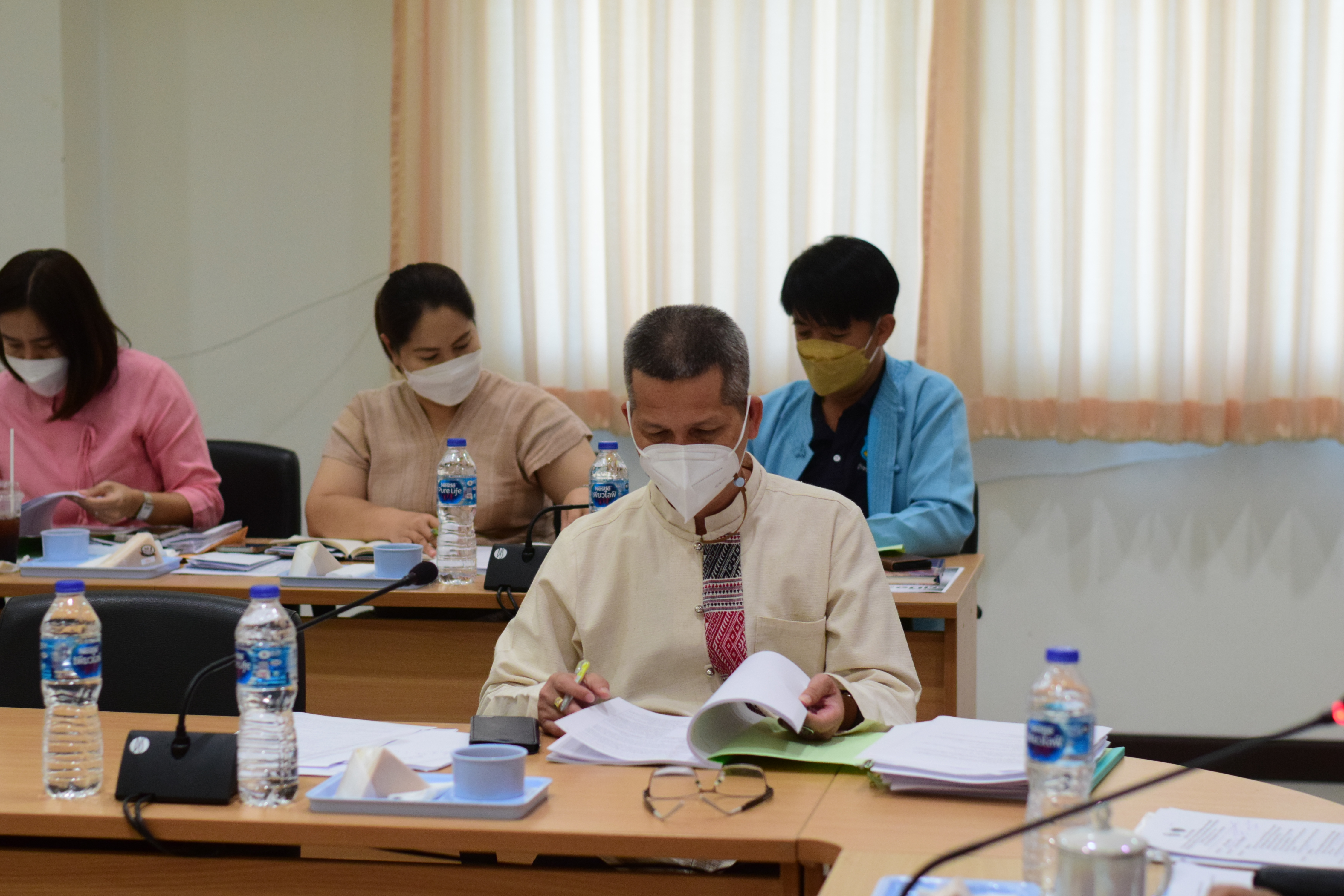 @ที่นี่เมืองน่าน@ พช.น่าน ประชุมพัฒนาการอำเภอ ผู้อำนวยการกลุ่มงาน และนักวิชาการพัฒนาชุมชนจังหวัด ครั้งที่ 10/2564