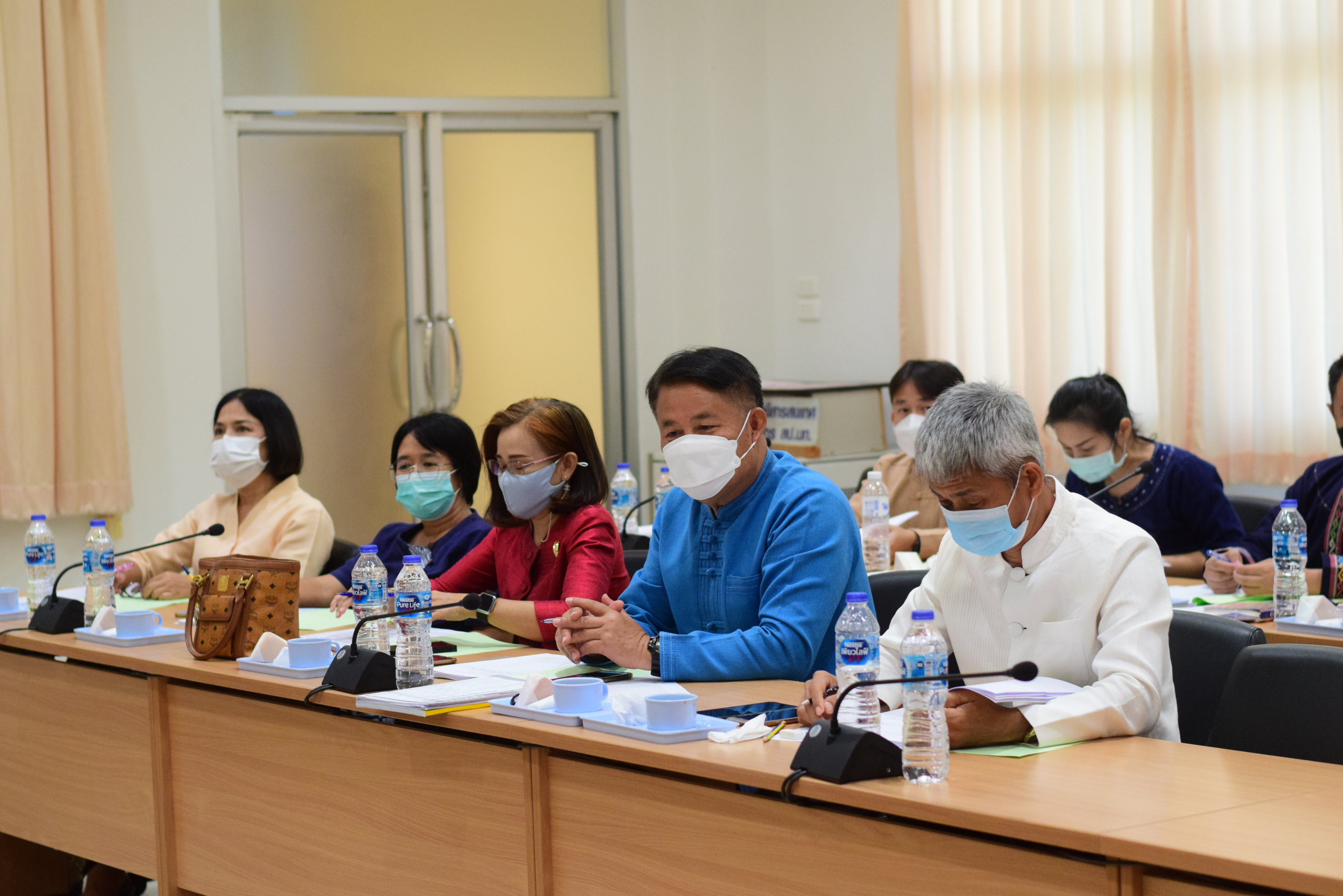 @ที่นี่เมืองน่าน@ พช.น่าน ประชุมพัฒนาการอำเภอ ผู้อำนวยการกลุ่มงาน และนักวิชาการพัฒนาชุมชนจังหวัด ครั้งที่ 10/2564