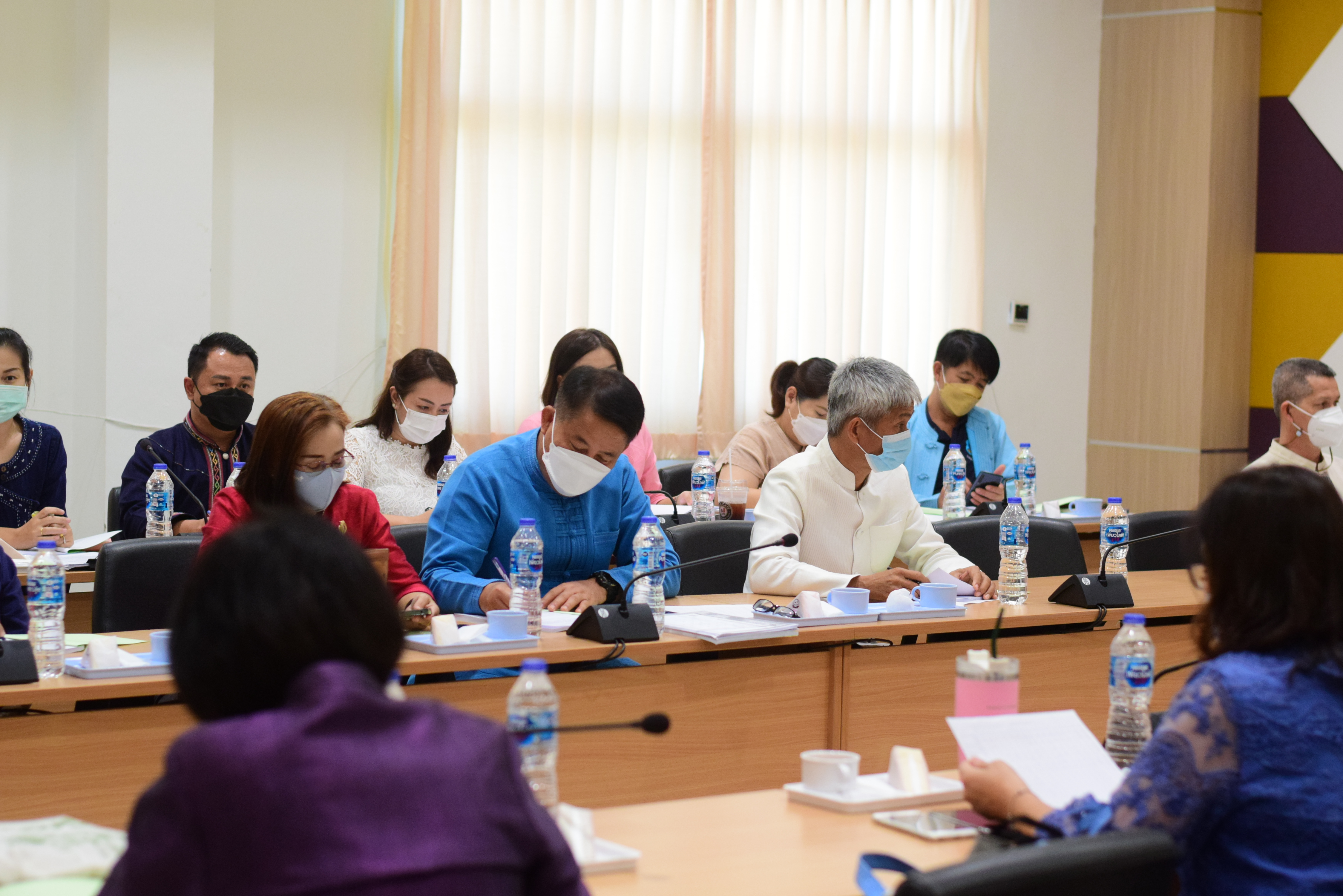 @ที่นี่เมืองน่าน@ พช.น่าน ประชุมพัฒนาการอำเภอ ผู้อำนวยการกลุ่มงาน และนักวิชาการพัฒนาชุมชนจังหวัด ครั้งที่ 10/2564