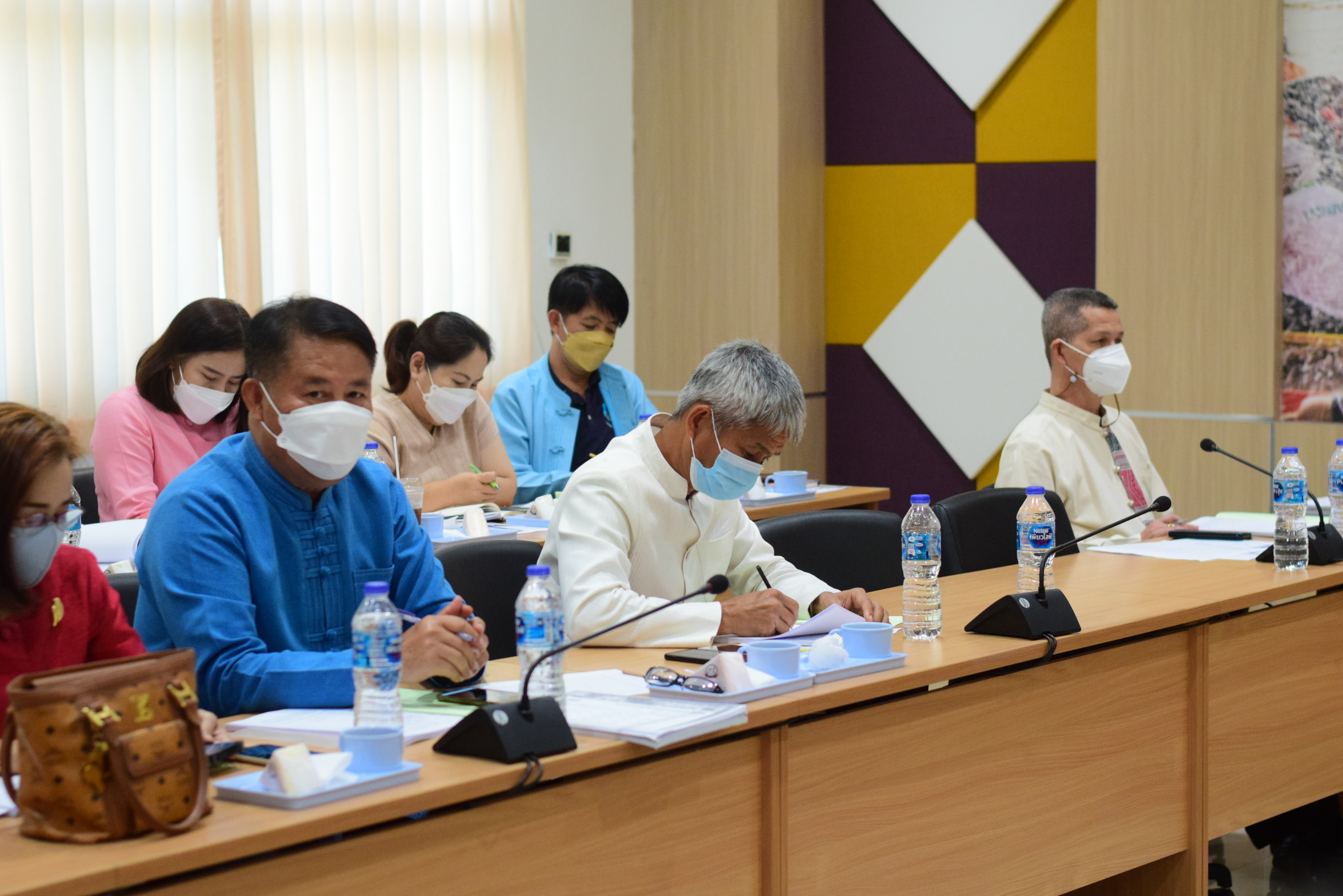 @ที่นี่เมืองน่าน@ พช.น่าน ประชุมพัฒนาการอำเภอ ผู้อำนวยการกลุ่มงาน และนักวิชาการพัฒนาชุมชนจังหวัด ครั้งที่ 10/2564