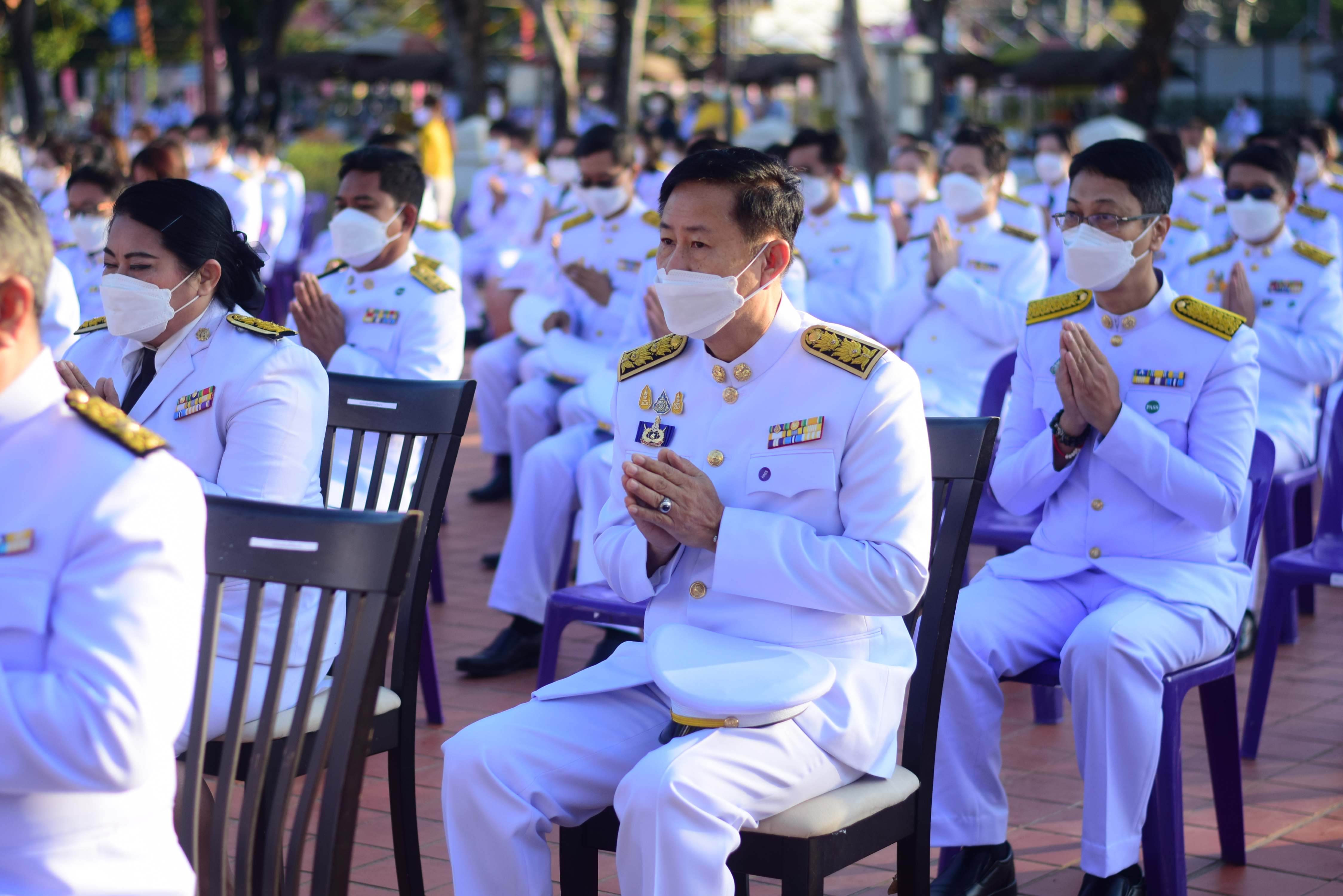 @ที่นี่เมืองน่าน@ พช.น่าน  ร่วมกิจกรรมเนื่องในวันคล้ายวันพระบรมราชสมภพ พระบาทสมเด็จพระบรมชนกาธิเบศร มหาภูมิพลอดุลยเดชมหาราช บรมนาถบพิตร วันชาติ และวันพ่อแห่งชาติ 5 ธันวาคม  2564  