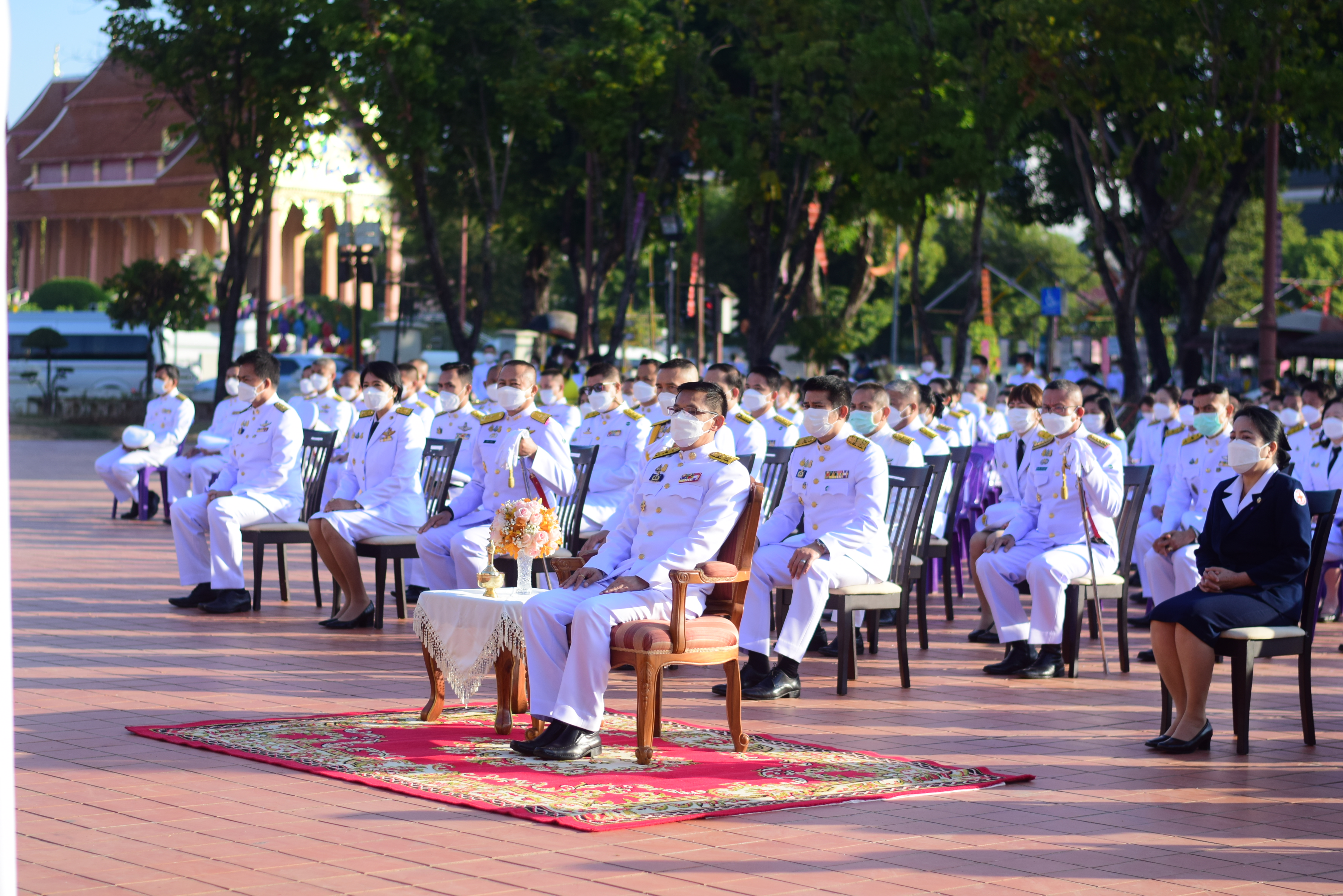 @ที่นี่เมืองน่าน@ พช.น่าน  ร่วมกิจกรรมเนื่องในวันคล้ายวันพระบรมราชสมภพ พระบาทสมเด็จพระบรมชนกาธิเบศร มหาภูมิพลอดุลยเดชมหาราช บรมนาถบพิตร วันชาติ และวันพ่อแห่งชาติ 5 ธันวาคม  2564  
