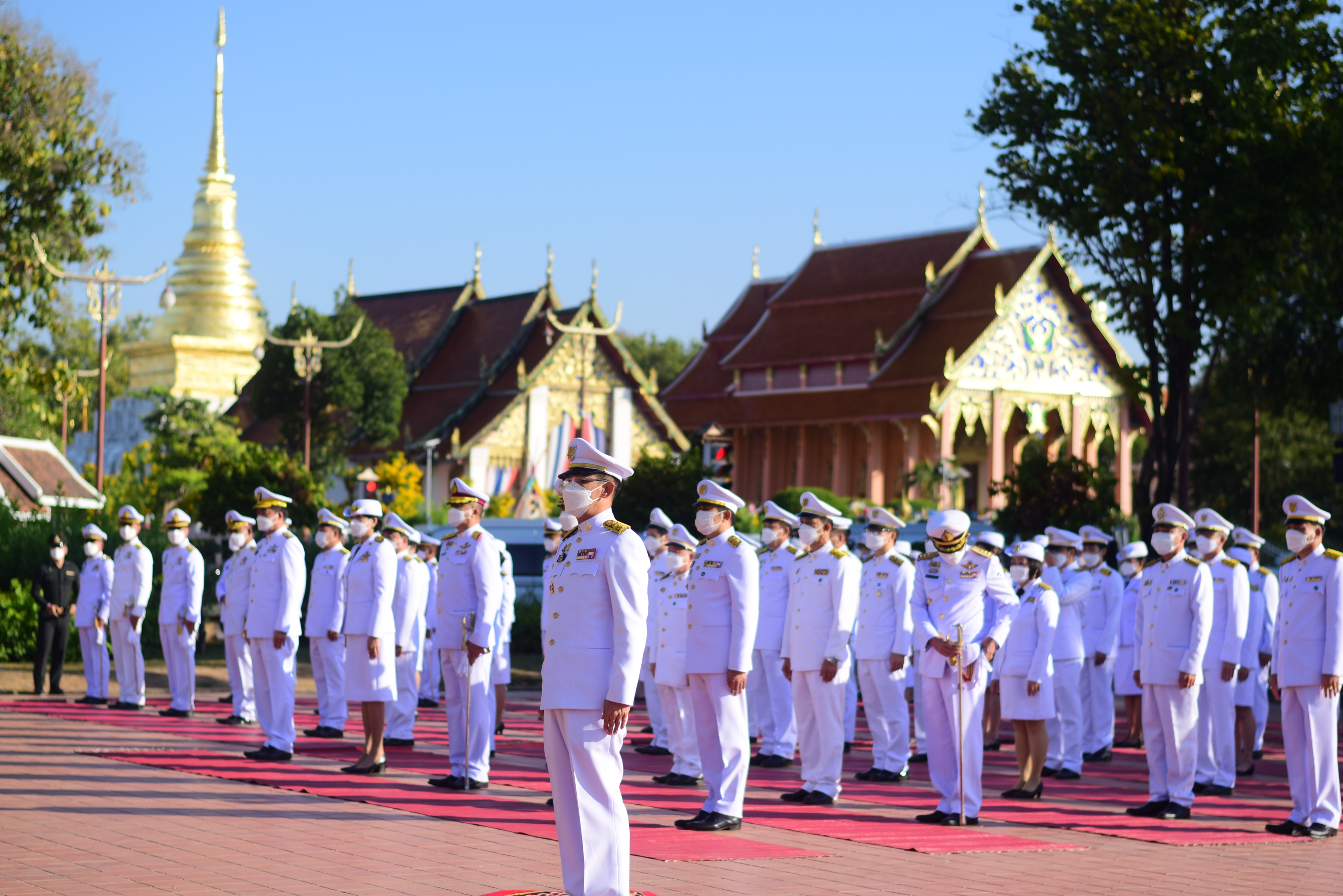 @ที่นี่เมืองน่าน@ พช.น่าน  ร่วมกิจกรรมเนื่องในวันคล้ายวันพระบรมราชสมภพ พระบาทสมเด็จพระบรมชนกาธิเบศร มหาภูมิพลอดุลยเดชมหาราช บรมนาถบพิตร วันชาติ และวันพ่อแห่งชาติ 5 ธันวาคม  2564  