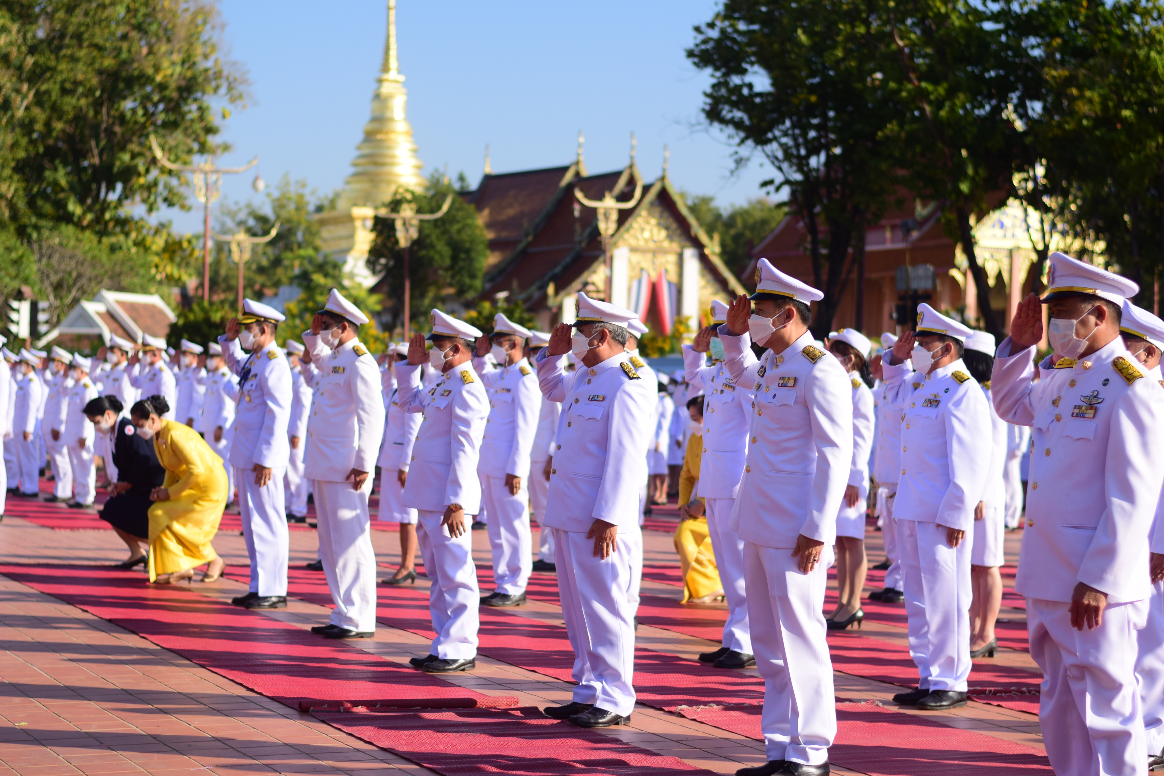 @ที่นี่เมืองน่าน@ พช.น่าน  ร่วมกิจกรรมเนื่องในวันคล้ายวันพระบรมราชสมภพ พระบาทสมเด็จพระบรมชนกาธิเบศร มหาภูมิพลอดุลยเดชมหาราช บรมนาถบพิตร วันชาติ และวันพ่อแห่งชาติ 5 ธันวาคม  2564  