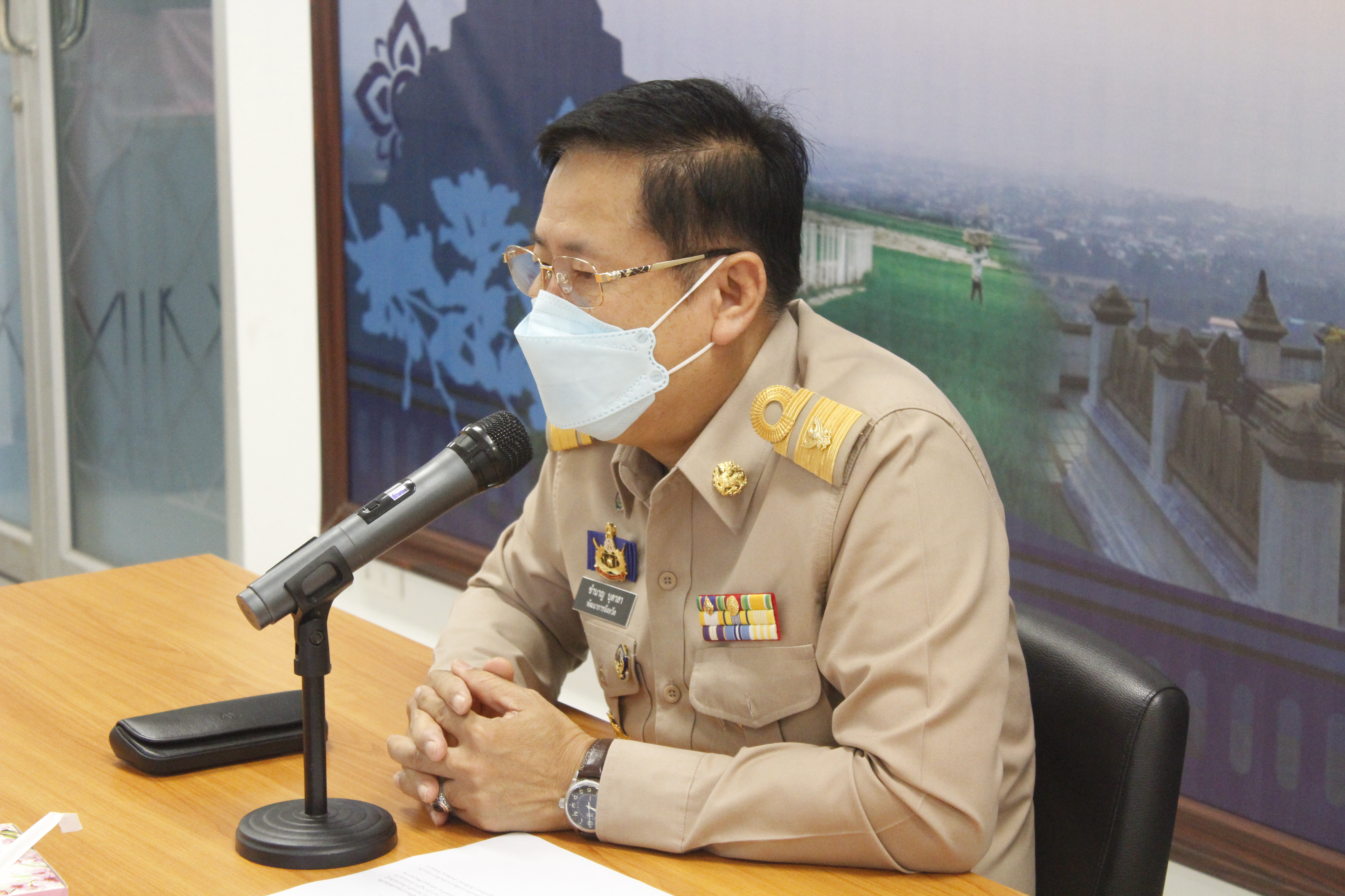 @ที่นี่เมืองน่าน@ พช.น่าน ประชุมคณะกรรมการเครือข่ายกองทุนแม่ของแผ่นดินจังหวัดน่าน  ครั้งที่ 3/2564