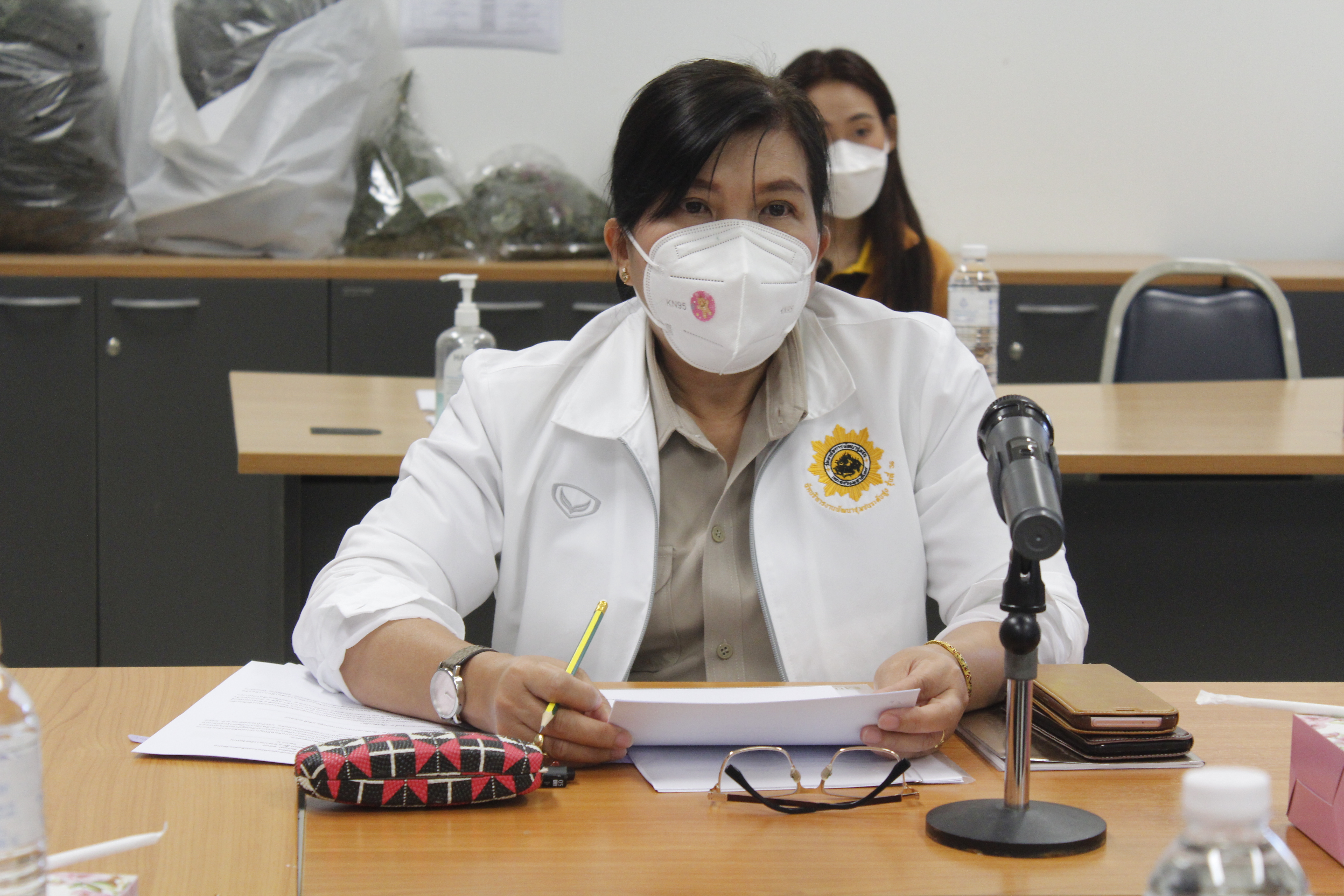 @ที่นี่เมืองน่าน@ พช.น่าน ประชุมคณะกรรมการเครือข่ายกองทุนแม่ของแผ่นดินจังหวัดน่าน  ครั้งที่ 3/2564