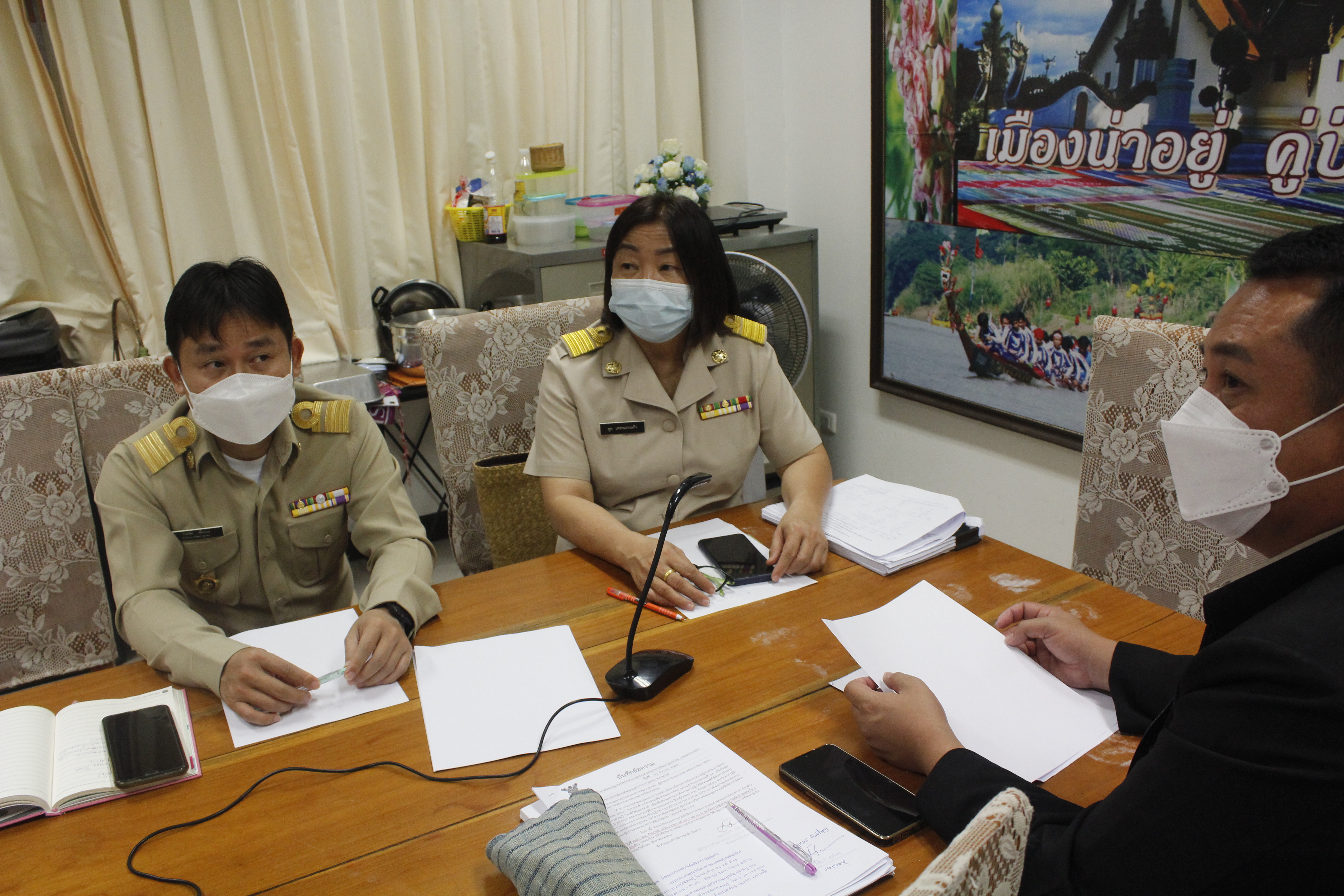 @ที่นี่เมืองน่าน@ พช.น่าน ร่วมอบรมโครงการจัดการความรู้งานพัฒนาชุมชน ปีงบประมาณ พ.ศ.2565