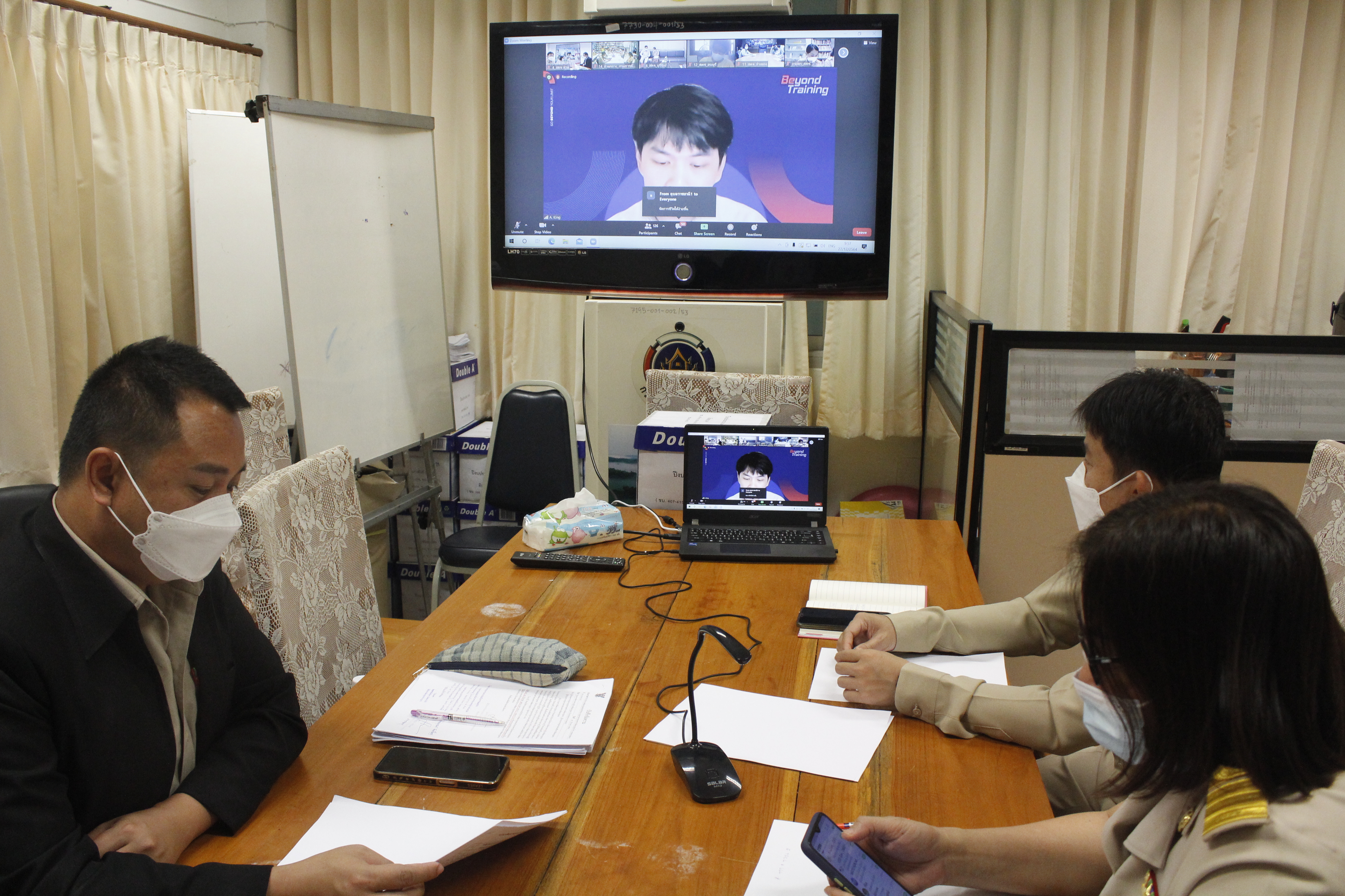 @ที่นี่เมืองน่าน@ พช.น่าน ร่วมอบรมโครงการจัดการความรู้งานพัฒนาชุมชน ปีงบประมาณ พ.ศ.2565