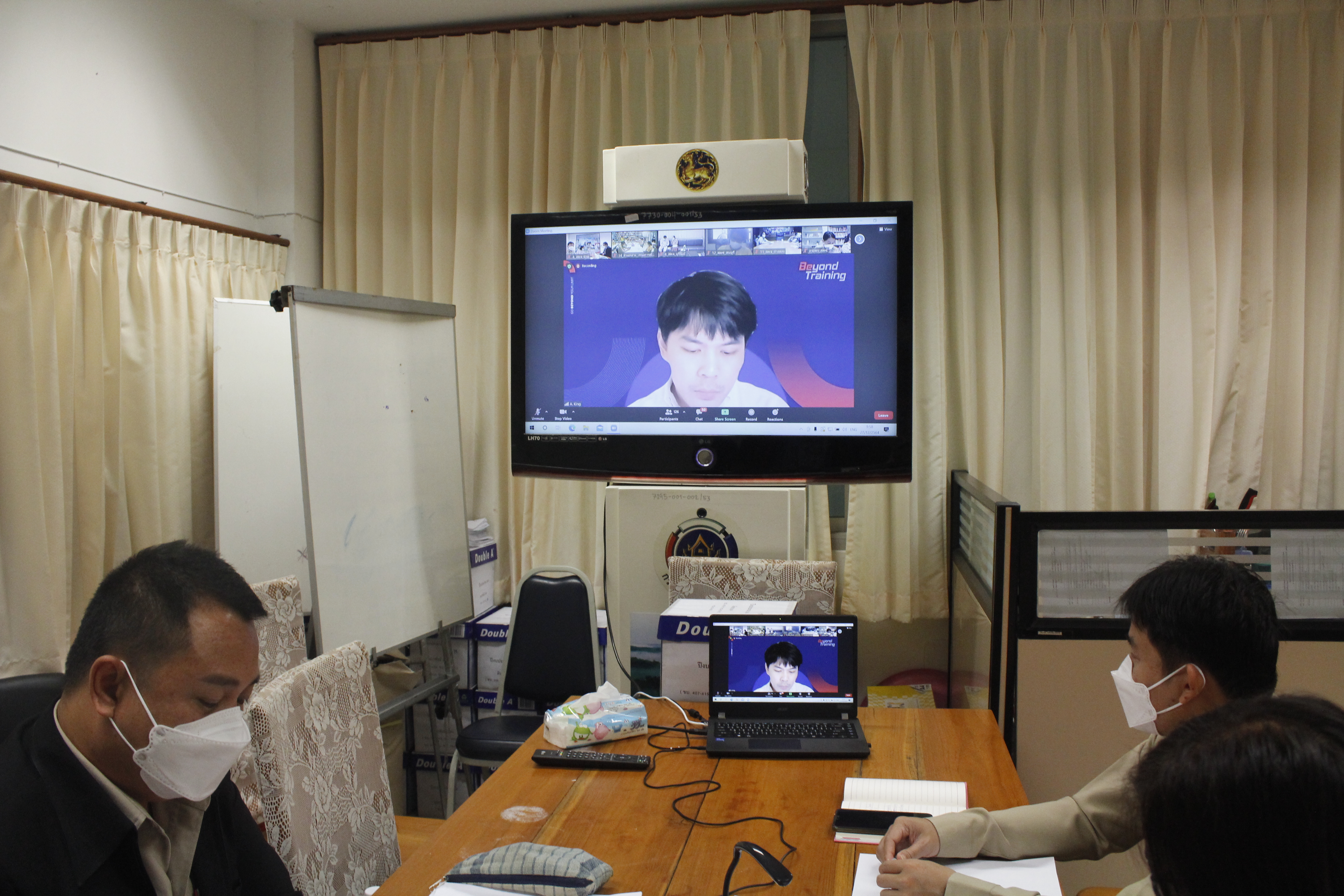 @ที่นี่เมืองน่าน@ พช.น่าน ร่วมอบรมโครงการจัดการความรู้งานพัฒนาชุมชน ปีงบประมาณ พ.ศ.2565