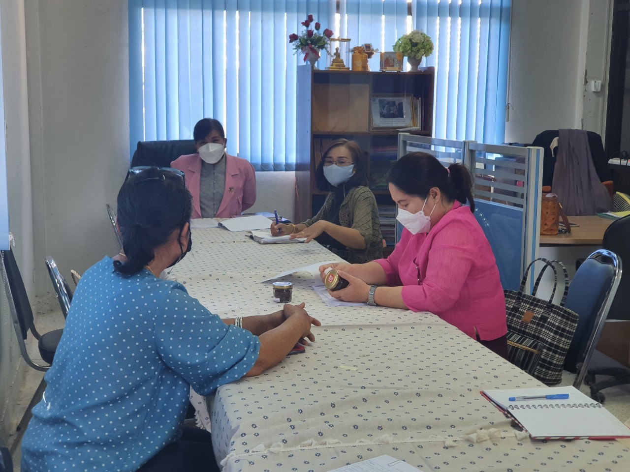 @ที่นี่เมืองน่าน@ พช.น่าน ติดตาม ประเมินความพร้อมกลุ่มผู้ผลิตผู้ประกอบการ เป้าหมายโครงการส่งเสริมกระบวนการเครือข่ายองค์ความรู้(Knowledge-BasedOTOP :KBO) ประจำปีงบประมาณ พ.ศ. 2565