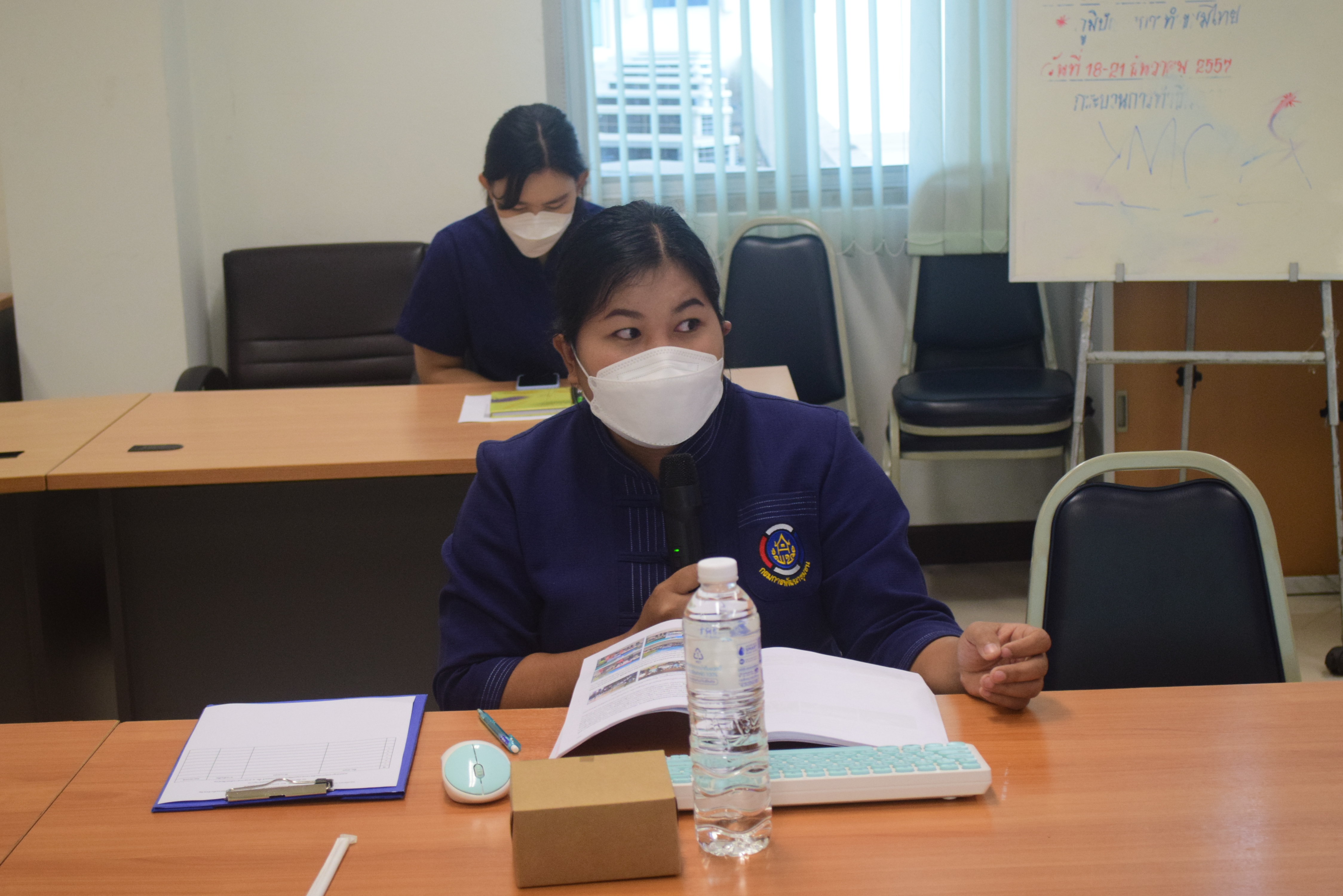 @ที่นี่เมืองน่าน@ พช.น่าน นำเสนอผลการดำเนินงานสารสนเทศตำบลต้นแบบเพื่อพัฒนาคุณภาพชีวิต ประจำปี 2565