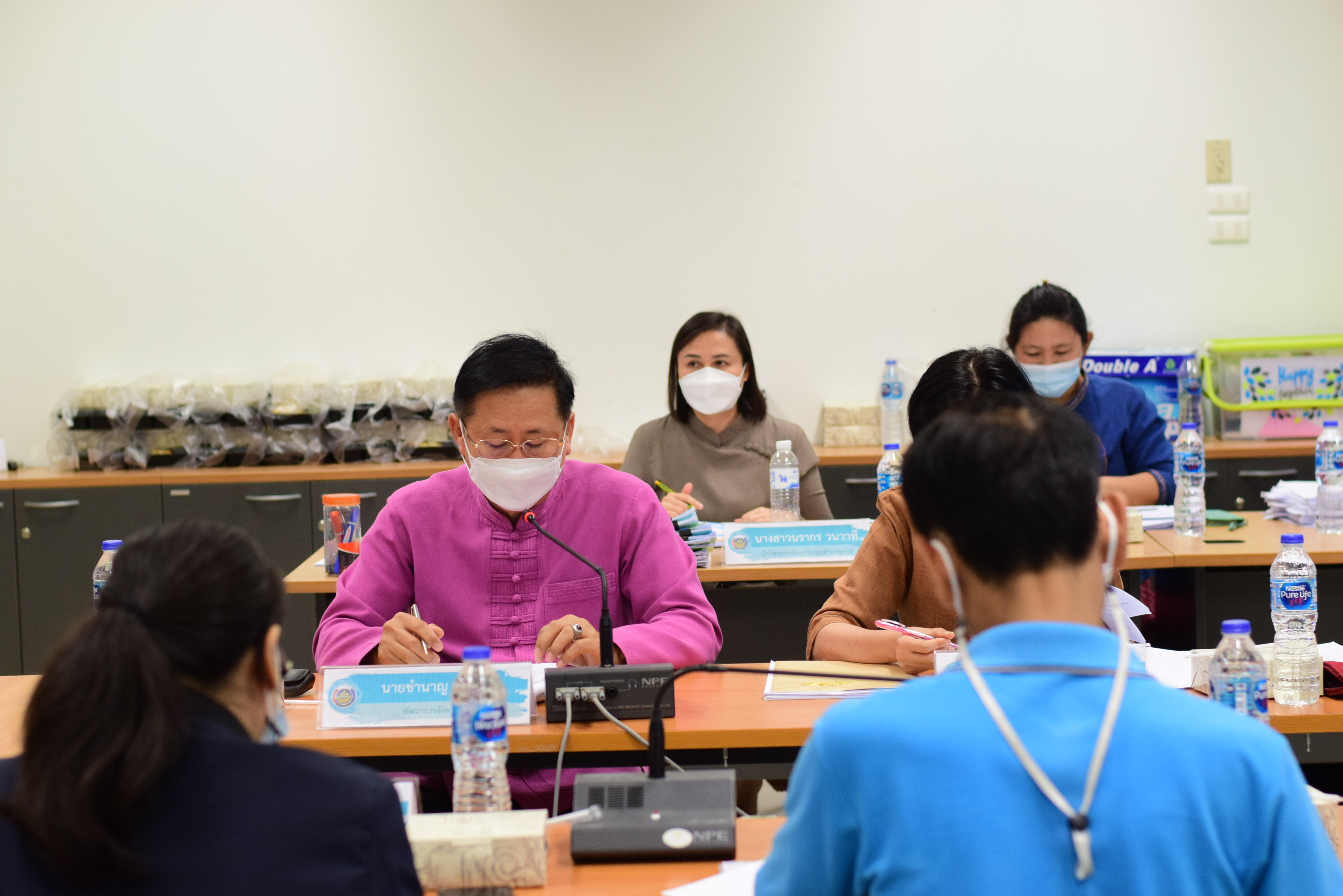 @ที่นี่เมืองน่าน@ พช.น่าน ประชุมคณะอนุกรรมการบริหารกองทุนพัฒนาบทบาทสตรี ระดับจังหวัด จังหวัดน่าน ครั้งที่ 3/2565