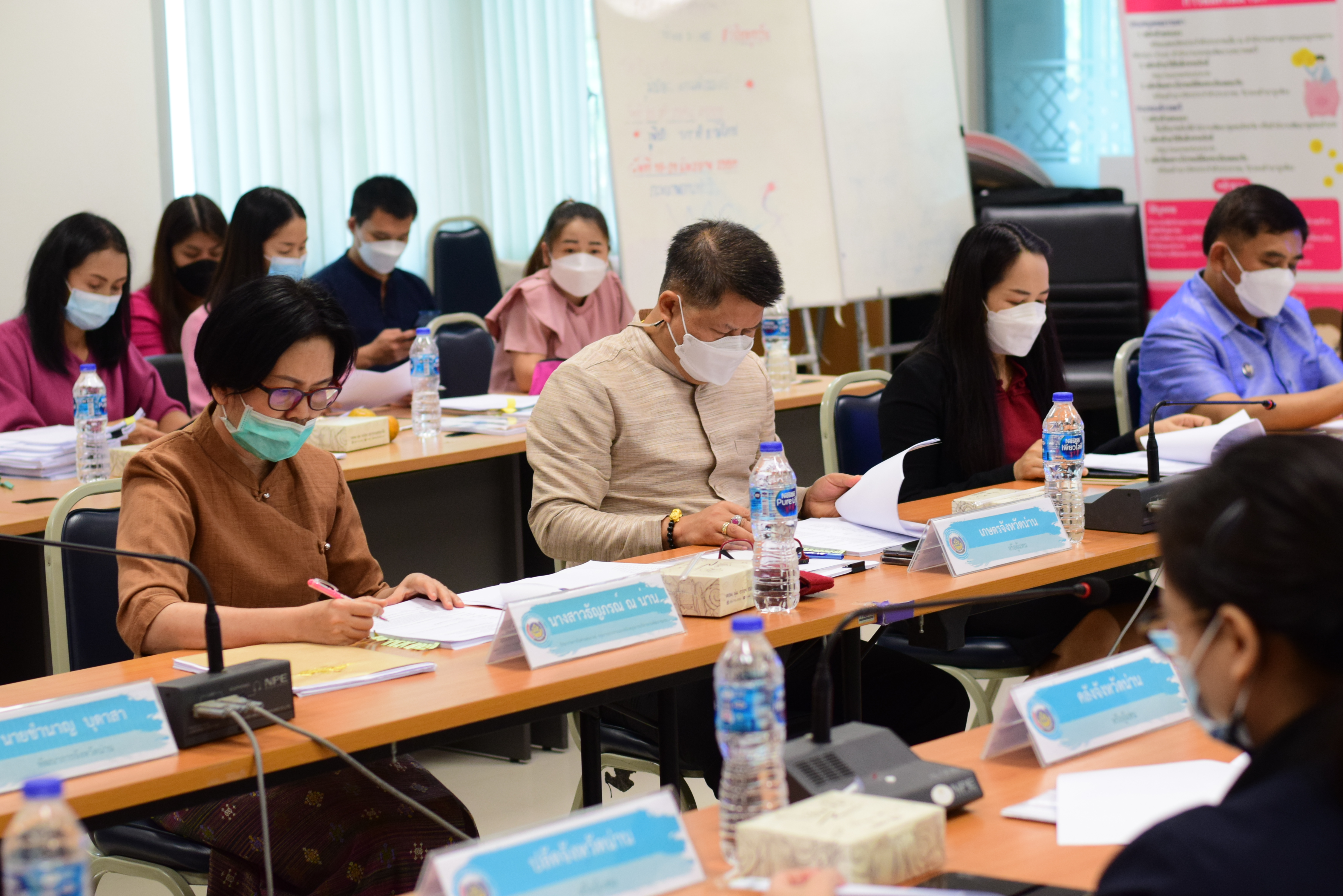 @ที่นี่เมืองน่าน@ พช.น่าน ประชุมคณะอนุกรรมการบริหารกองทุนพัฒนาบทบาทสตรี ระดับจังหวัด จังหวัดน่าน ครั้งที่ 3/2565