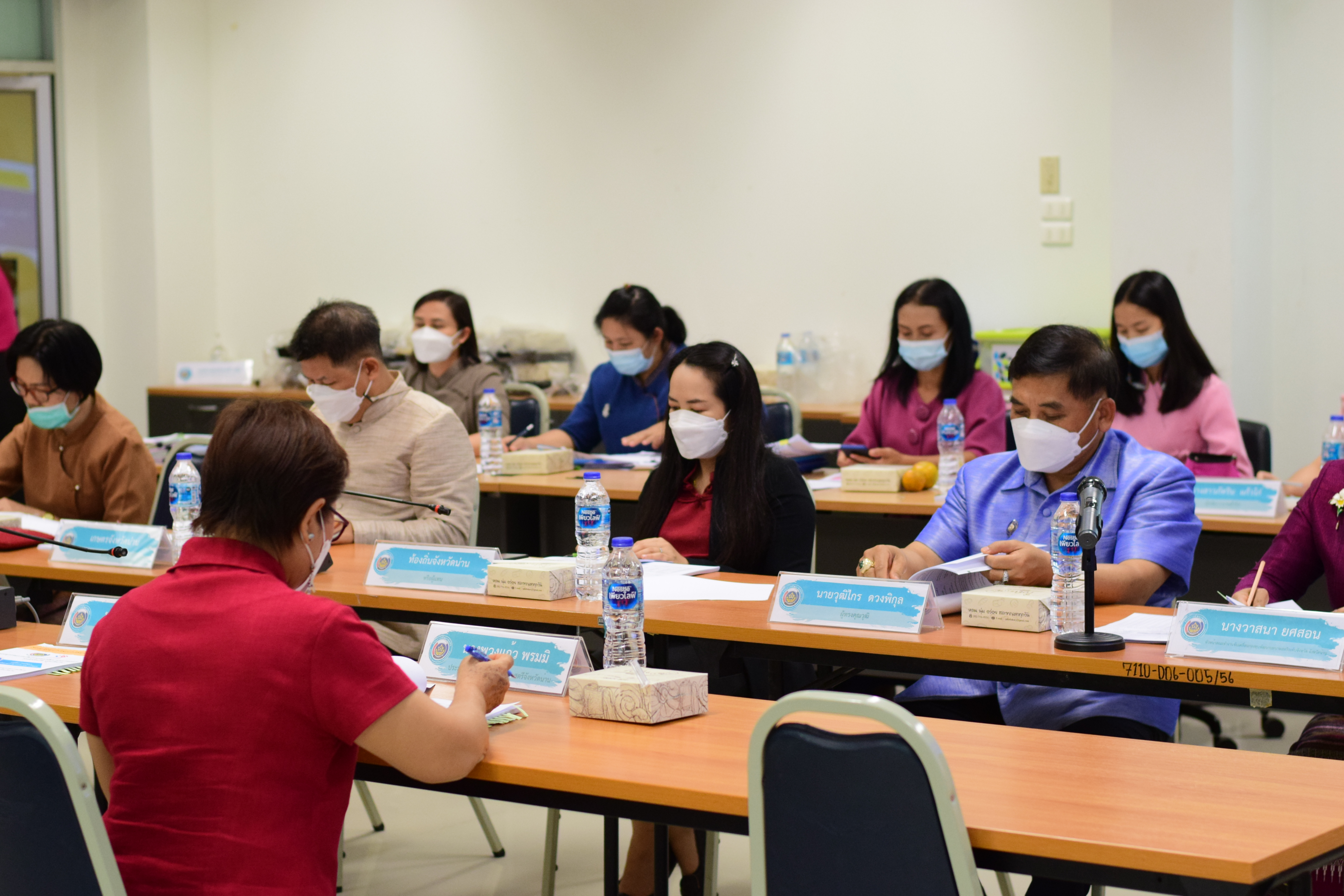 @ที่นี่เมืองน่าน@ พช.น่าน ประชุมคณะอนุกรรมการบริหารกองทุนพัฒนาบทบาทสตรี ระดับจังหวัด จังหวัดน่าน ครั้งที่ 3/2565