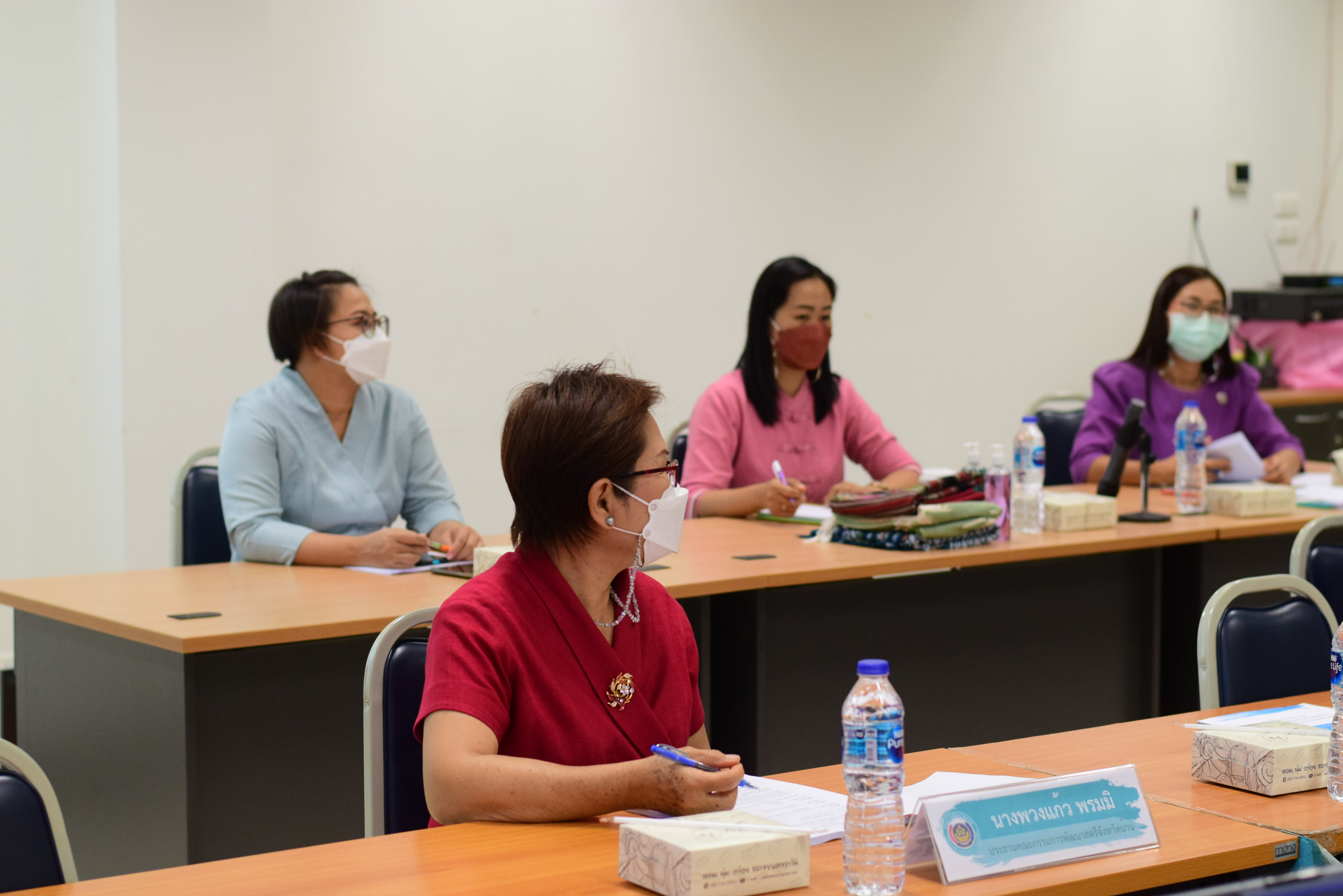 @ที่นี่เมืองน่าน@ พช.น่าน ประชุมคณะอนุกรรมการบริหารกองทุนพัฒนาบทบาทสตรี ระดับจังหวัด จังหวัดน่าน ครั้งที่ 3/2565