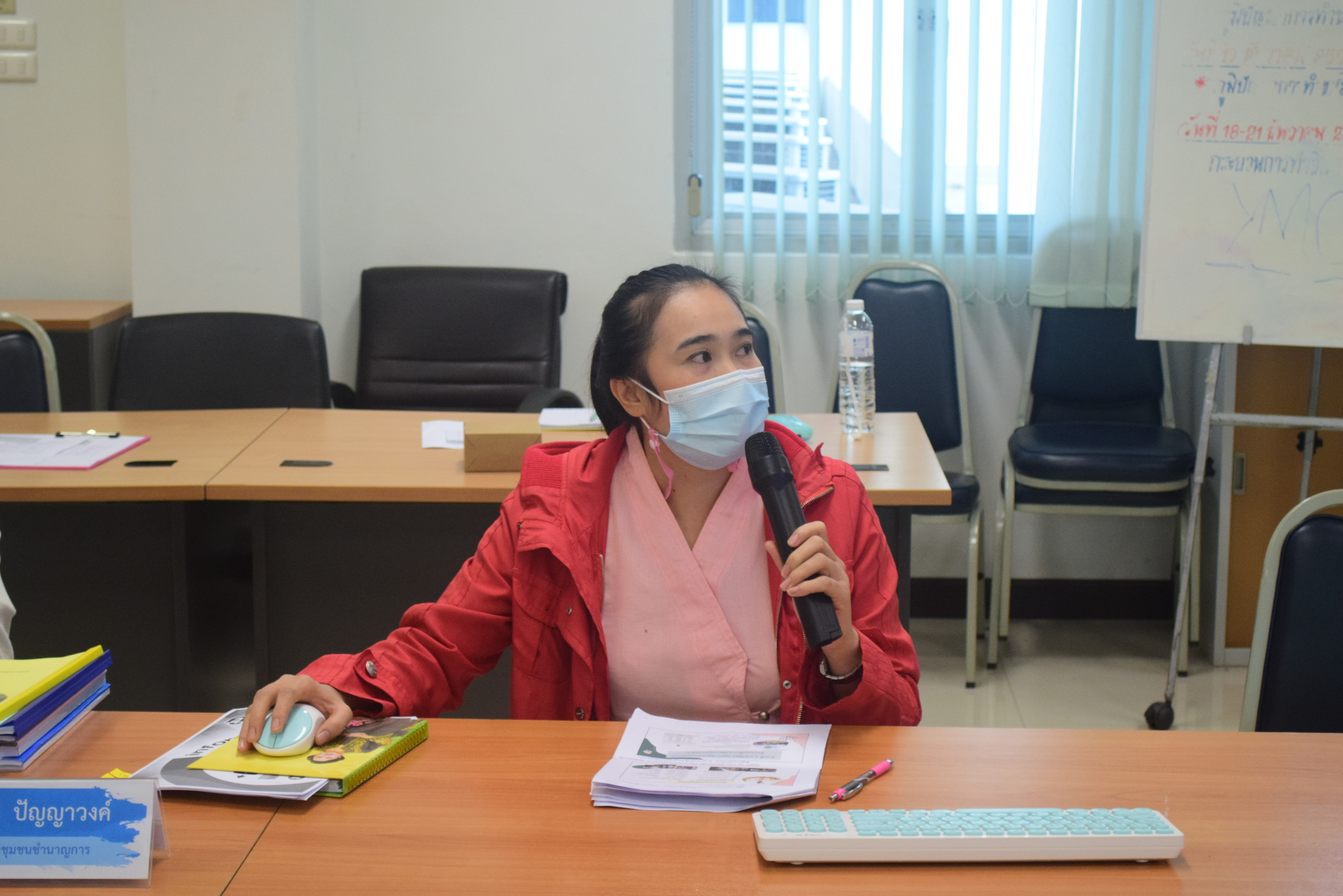 @ที่นี่เมืองน่าน@ พช.น่าน นำเสนอผลการดำเนินงานสารสนเทศตำบลต้นแบบเพื่อพัฒนาคุณภาพชีวิต ประจำปี 2565