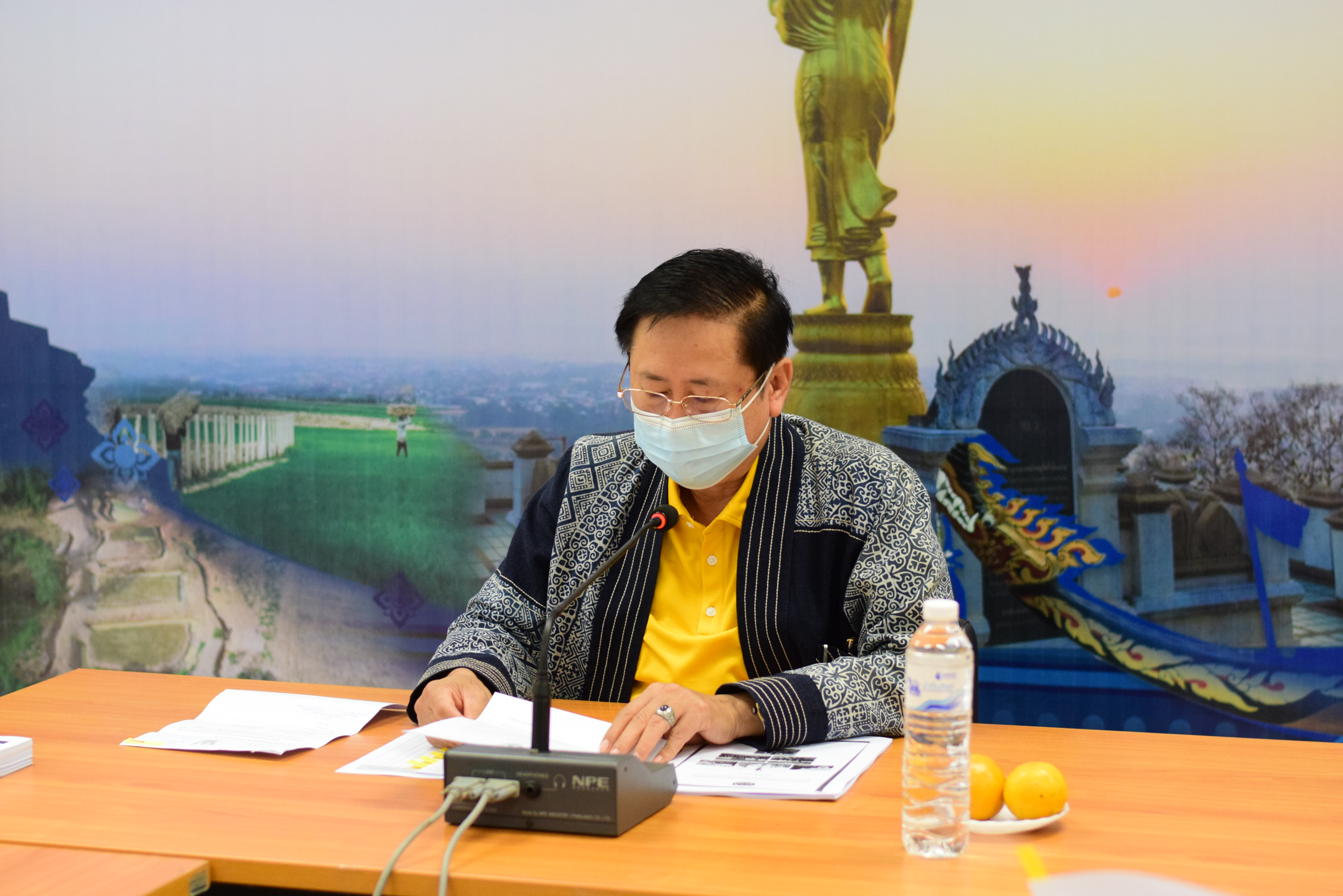 @ที่นี่เมืองน่าน@ พช.น่าน ประชุมคณะทำงานขับเคลื่อนสารสนเทศเพื่อการพัฒนาคุณภาพชีวิต ครั้งที่ 1/2564