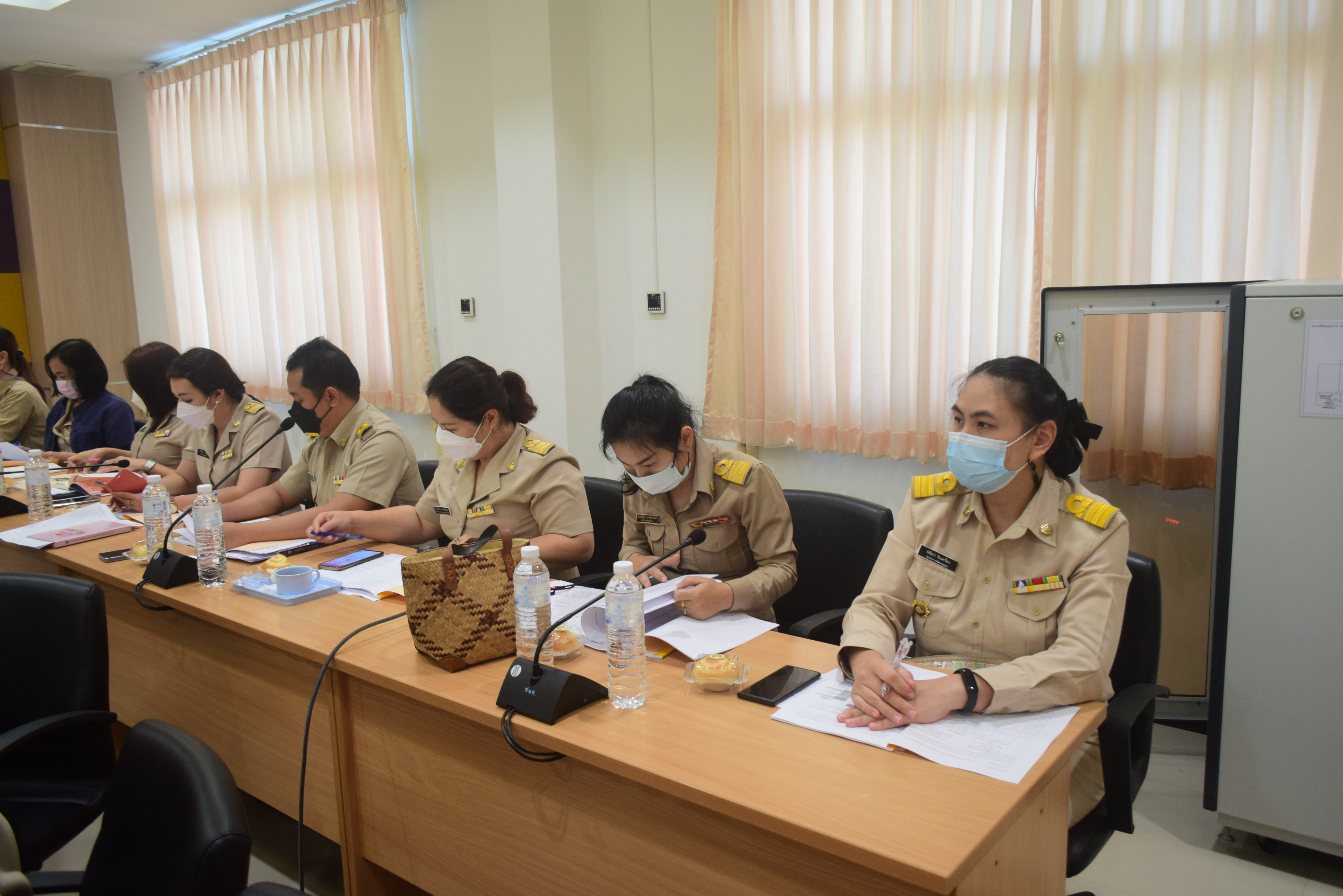 @ที่นี่เมืองน่าน@ พช.น่าน ประชุมพัฒนาการอำเภอ ผู้อำนวยการกลุ่มงาน และนักวิชาการพัฒนาชุมชนจังหวัด ครั้งที่ 1/2565