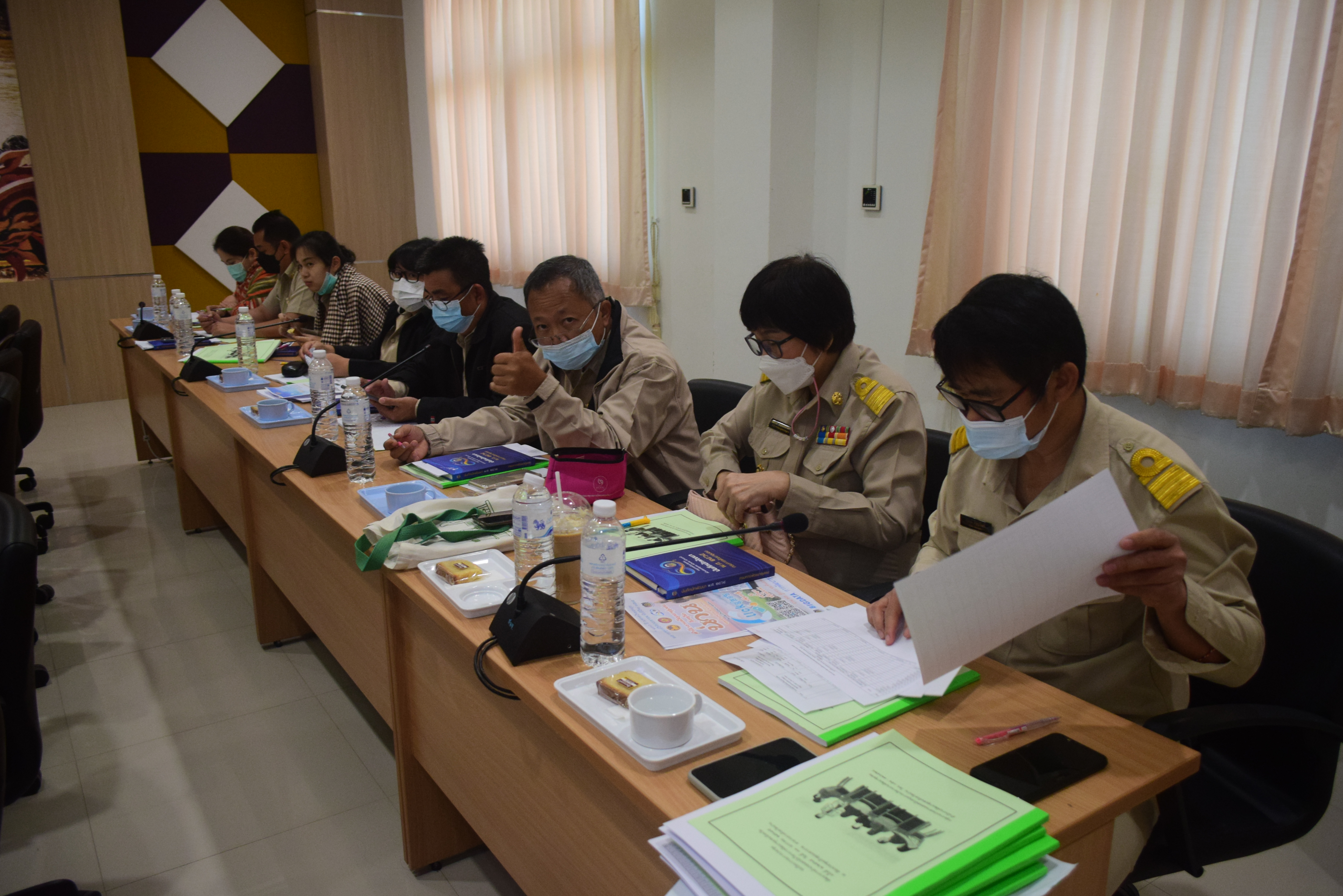 @ที่นี่เมืองน่าน@ พช.น่าน ประชุมพัฒนาการอำเภอ ผู้อำนวยการกลุ่มงาน และนักวิชาการพัฒนาชุมชนจังหวัด ครั้งที่ 2/2565