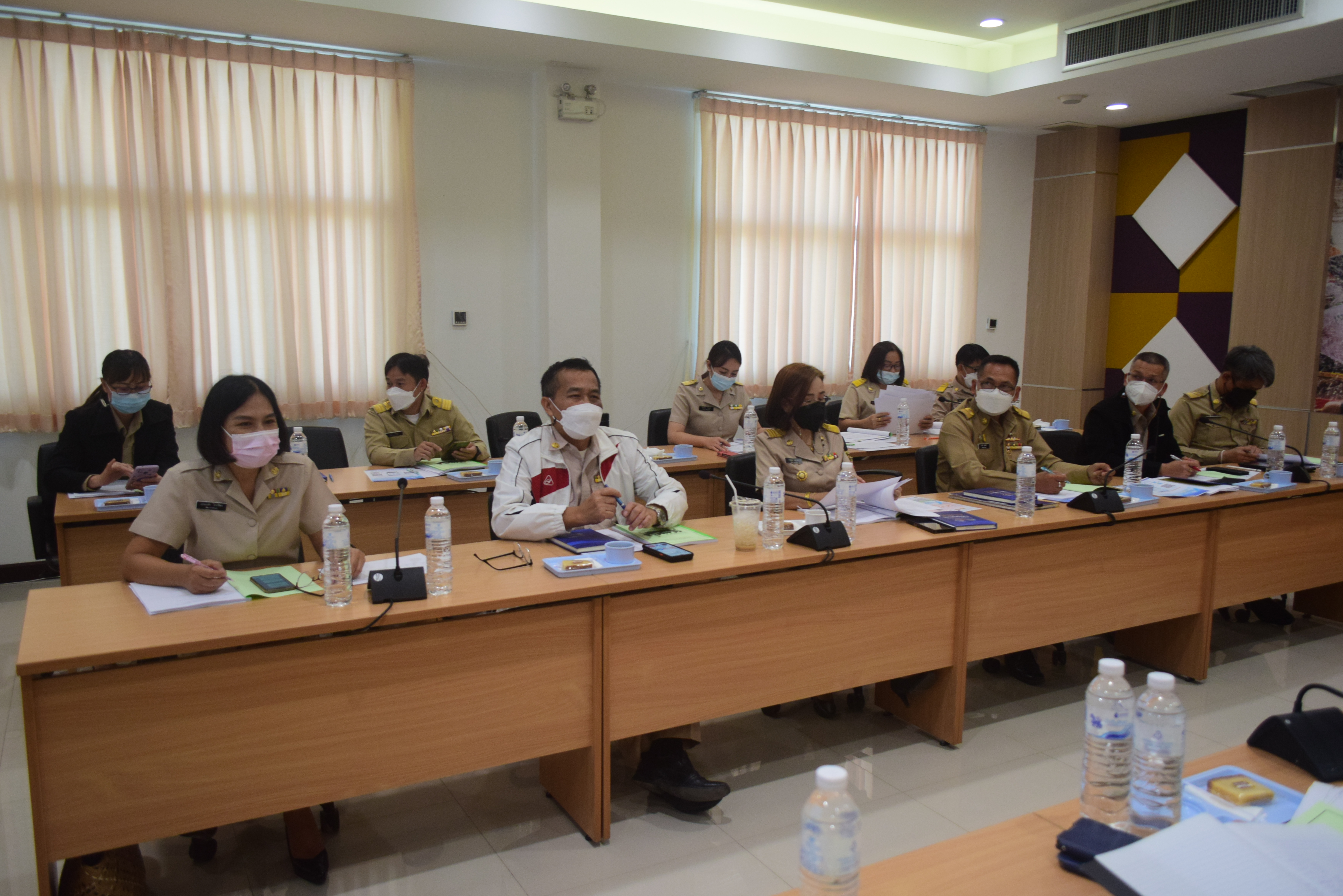 @ที่นี่เมืองน่าน@ พช.น่าน ประชุมพัฒนาการอำเภอ ผู้อำนวยการกลุ่มงาน และนักวิชาการพัฒนาชุมชนจังหวัด ครั้งที่ 2/2565