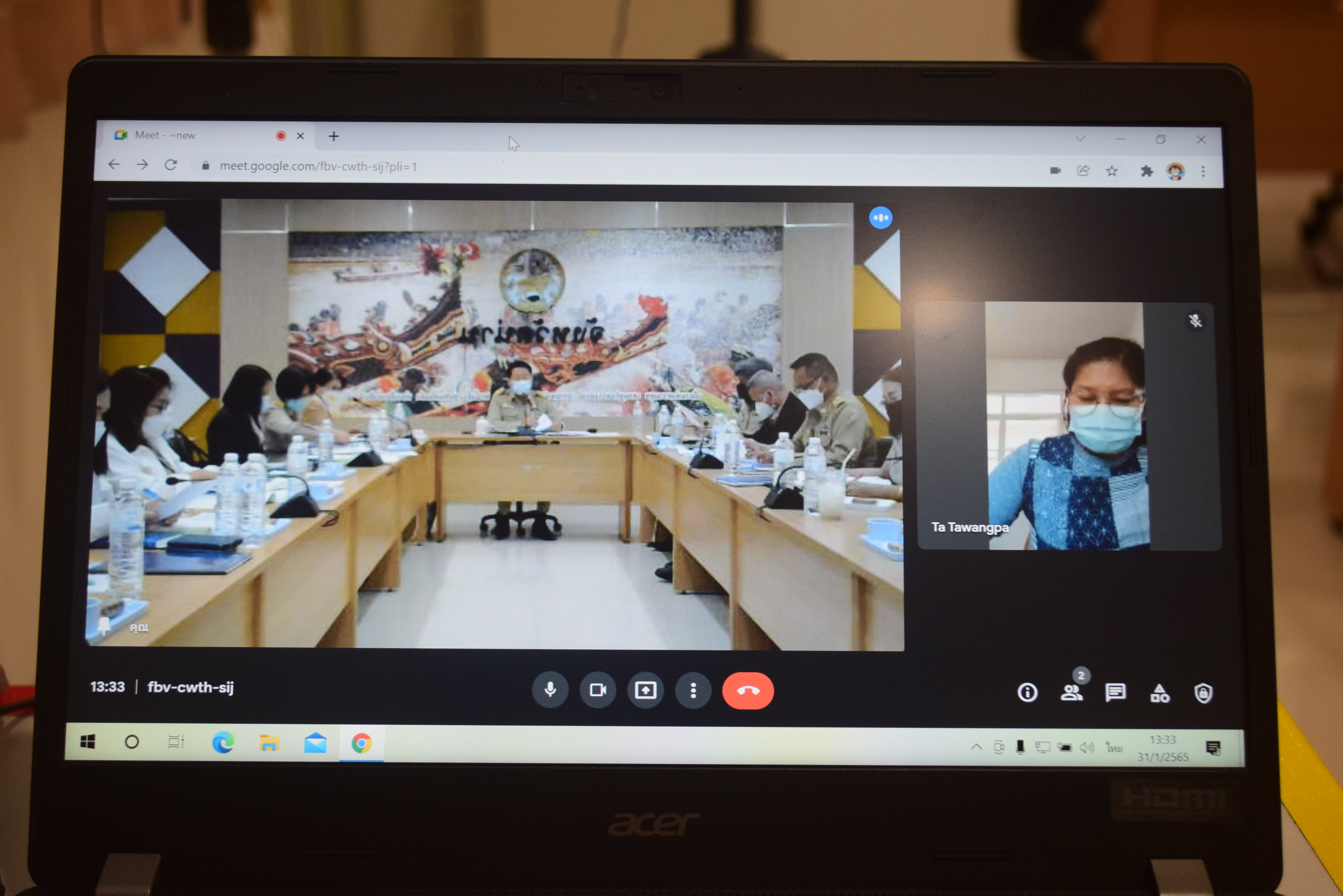 @ที่นี่เมืองน่าน@ พช.น่าน ประชุมพัฒนาการอำเภอ ผู้อำนวยการกลุ่มงาน และนักวิชาการพัฒนาชุมชนจังหวัด ครั้งที่ 2/2565