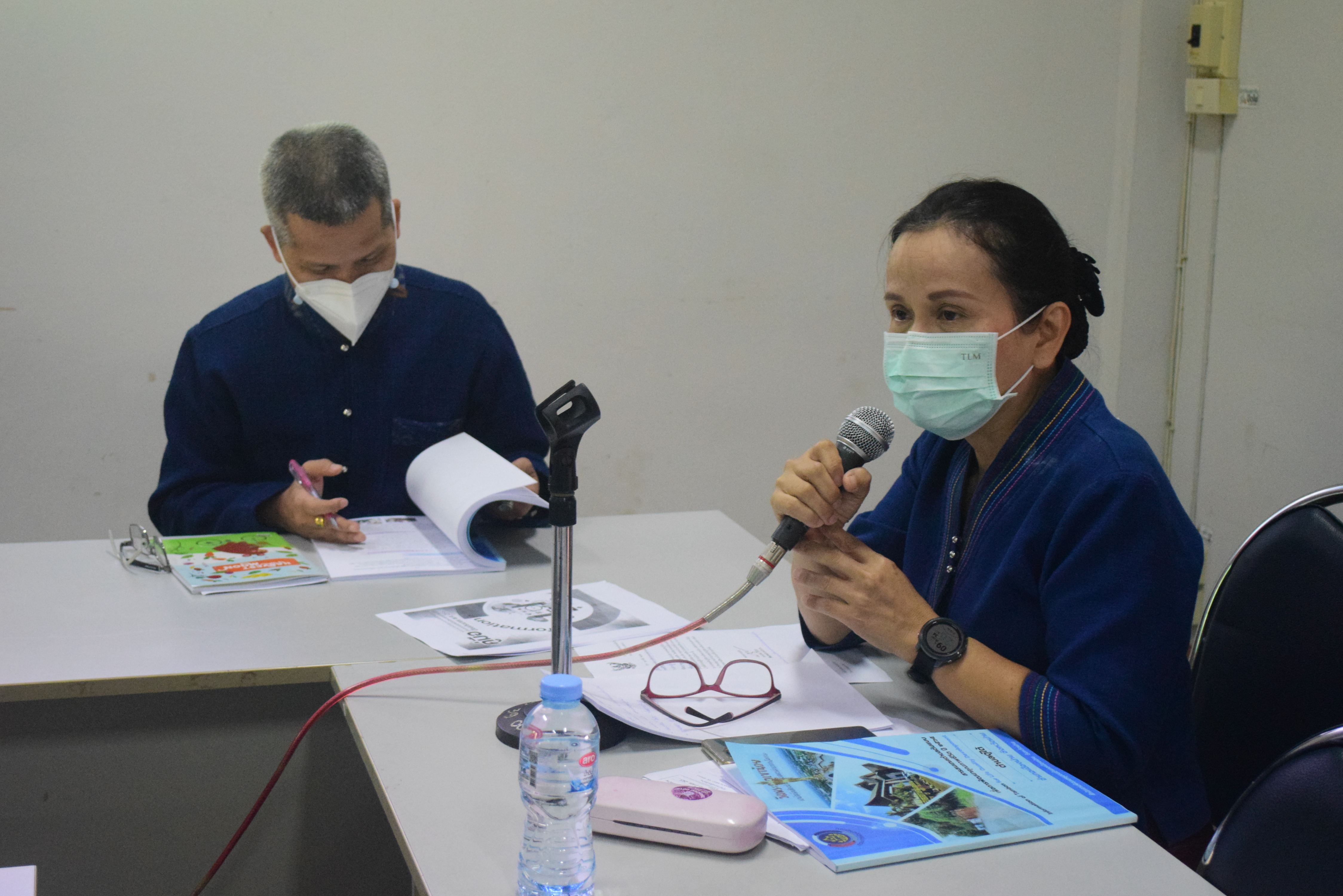 @ที่นี่เมืองน่าน@ พช.น่าน ประชุมเชิงปฏิบัติการเตรียมความพร้อมการจัดทำสารสนเทศตำบลต้นแบบเพื่อพัฒนาคุณภาพชีวิต ปีงบประมาณ 2565