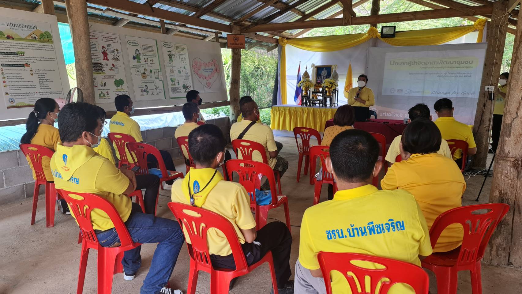 @ที่นี่เมืองน่าน@ พช.น่าน ประชุมเชิงปฏิบัติการขับเคลื่อนศูนย์ผู้นำจิตอาสาพัฒนาชุมชนตามโครงการเสริมสร้างและพัฒนาผู้นำการเปลี่ยนแปลง ประจำปีงบประมาณ พ.ศ.2565