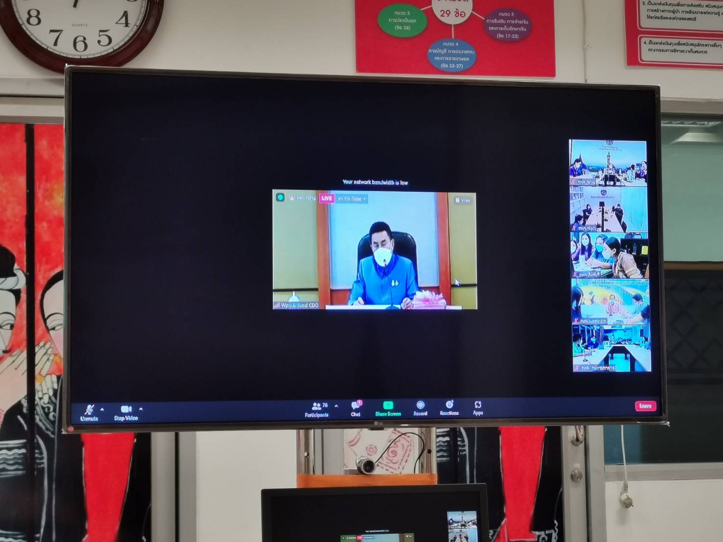 @ที่นี่เมืองน่าน@ พช.น่าน ร่วมประชุมชี้แจง เร่งรัด กำกับ ติดตามการดำเนินงานกองทุนพัฒนาบทบาทสตรี ผ่านระบบออนไลน์ (Zoom Cloud Meeting)