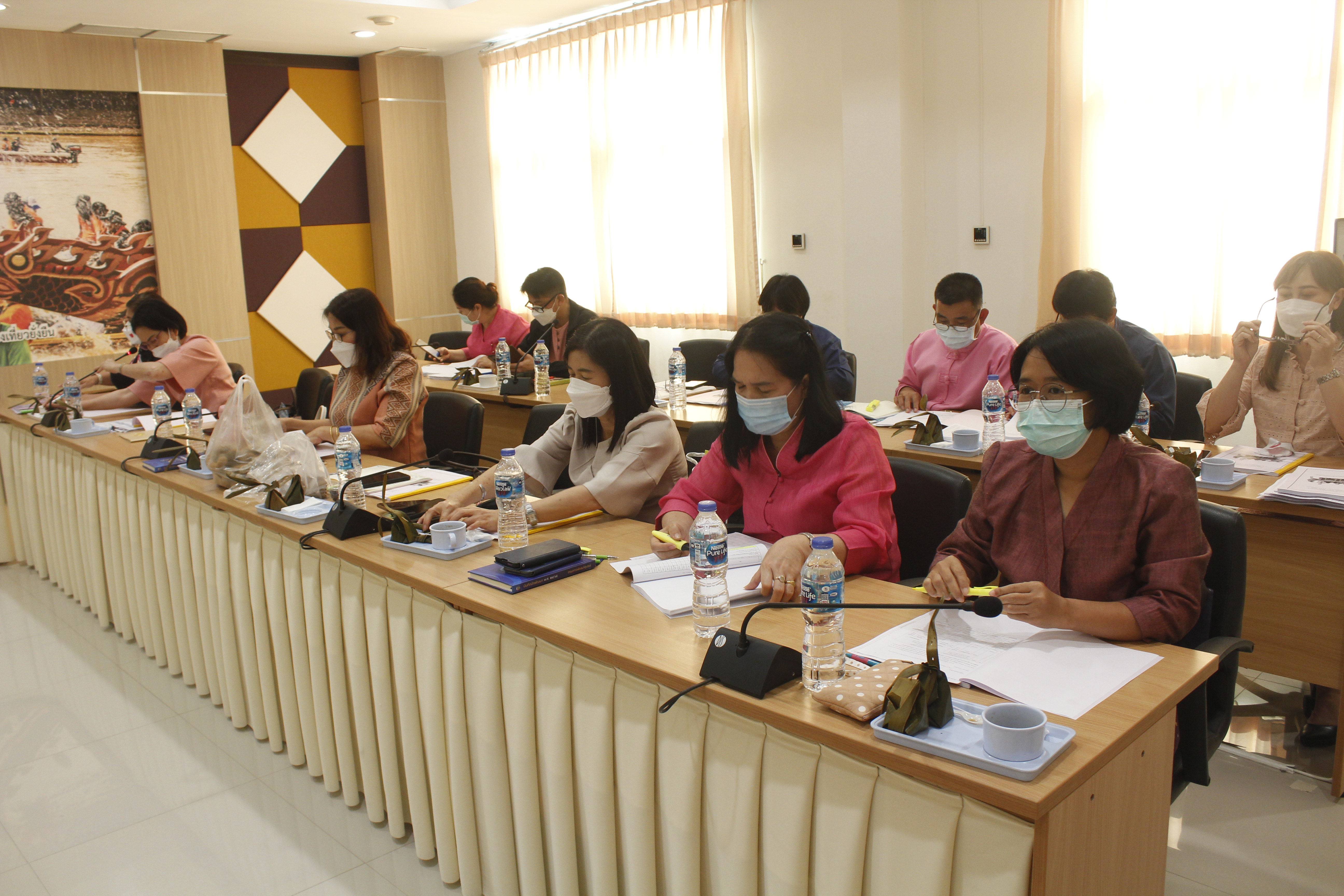 @ที่นี่เมืองน่าน@ พช.น่าน ประชุมพัฒนาการอำเภอ ผู้อำนวยการกลุ่มงาน และนักวิชาการพัฒนาชุมชนจังหวัด ครั้งที่ 3/2565