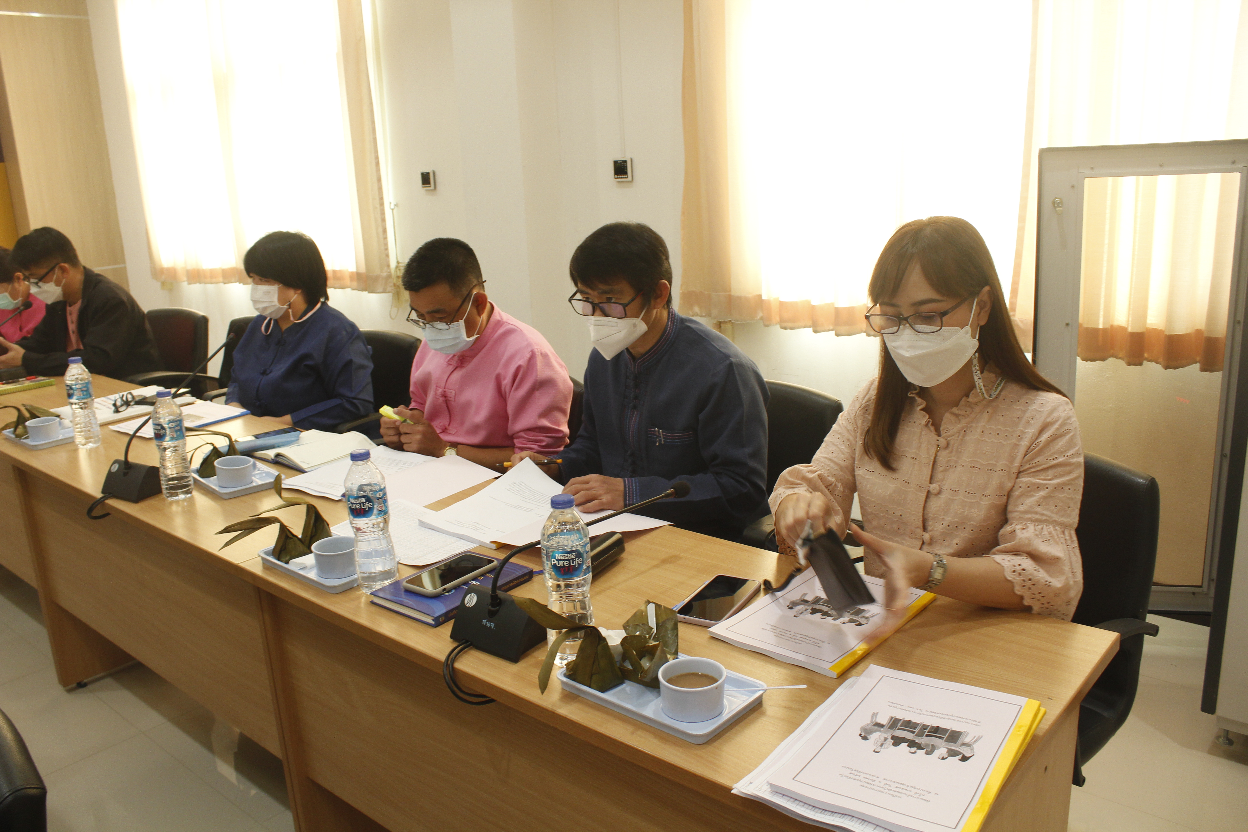 @ที่นี่เมืองน่าน@ พช.น่าน ประชุมพัฒนาการอำเภอ ผู้อำนวยการกลุ่มงาน และนักวิชาการพัฒนาชุมชนจังหวัด ครั้งที่ 3/2565