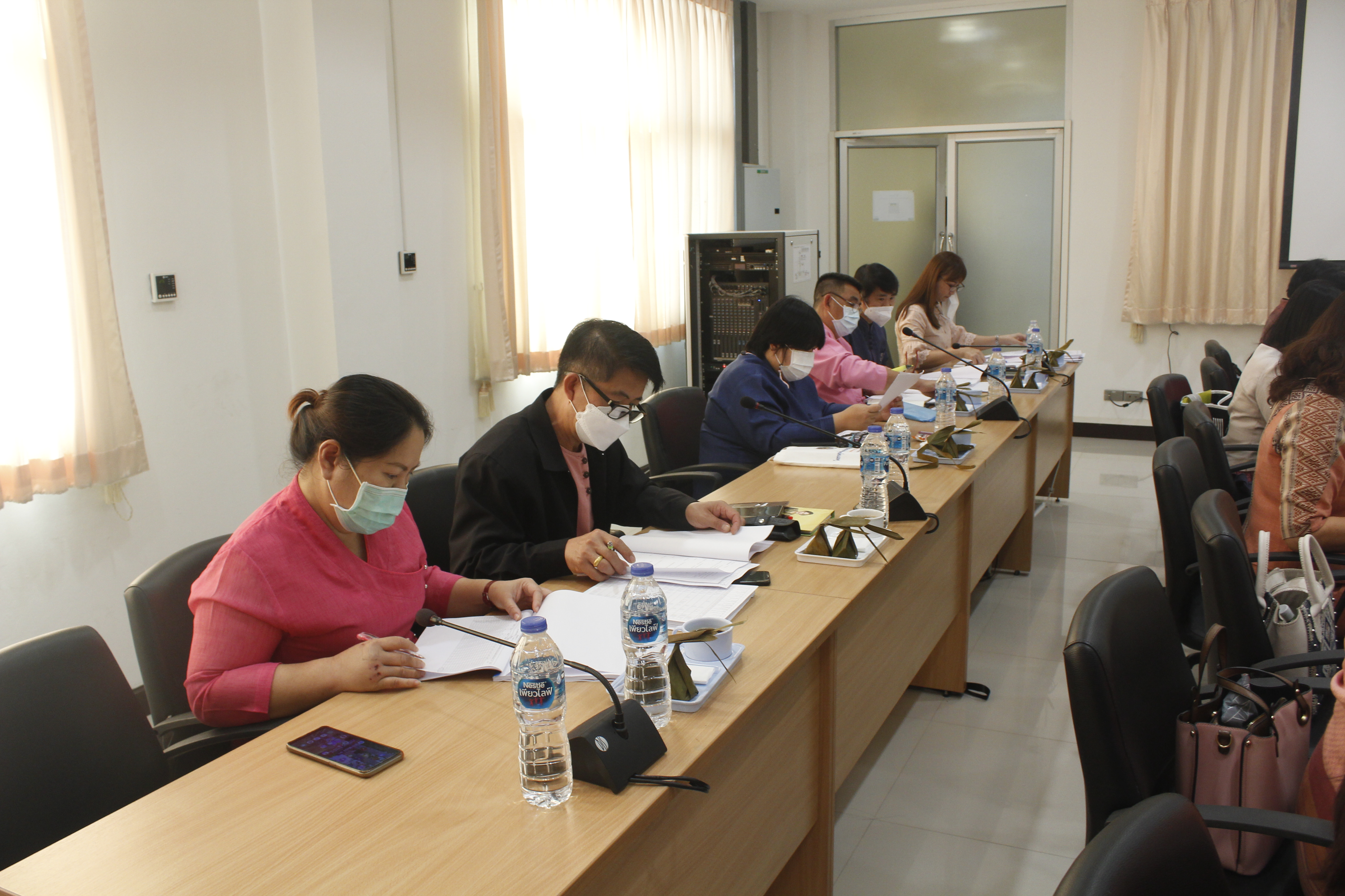 @ที่นี่เมืองน่าน@ พช.น่าน ประชุมพัฒนาการอำเภอ ผู้อำนวยการกลุ่มงาน และนักวิชาการพัฒนาชุมชนจังหวัด ครั้งที่ 3/2565