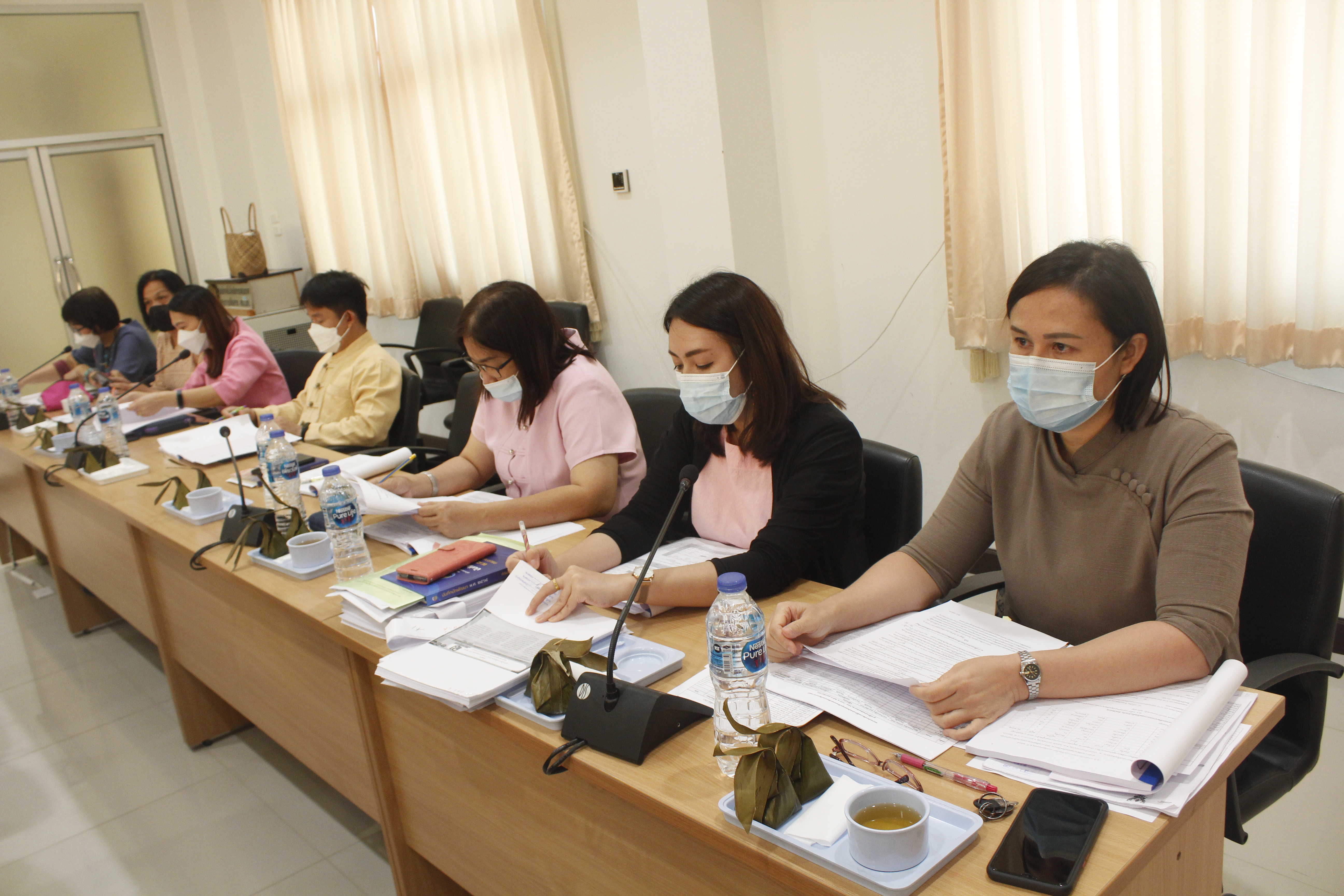 @ที่นี่เมืองน่าน@ พช.น่าน ประชุมพัฒนาการอำเภอ ผู้อำนวยการกลุ่มงาน และนักวิชาการพัฒนาชุมชนจังหวัด ครั้งที่ 3/2565